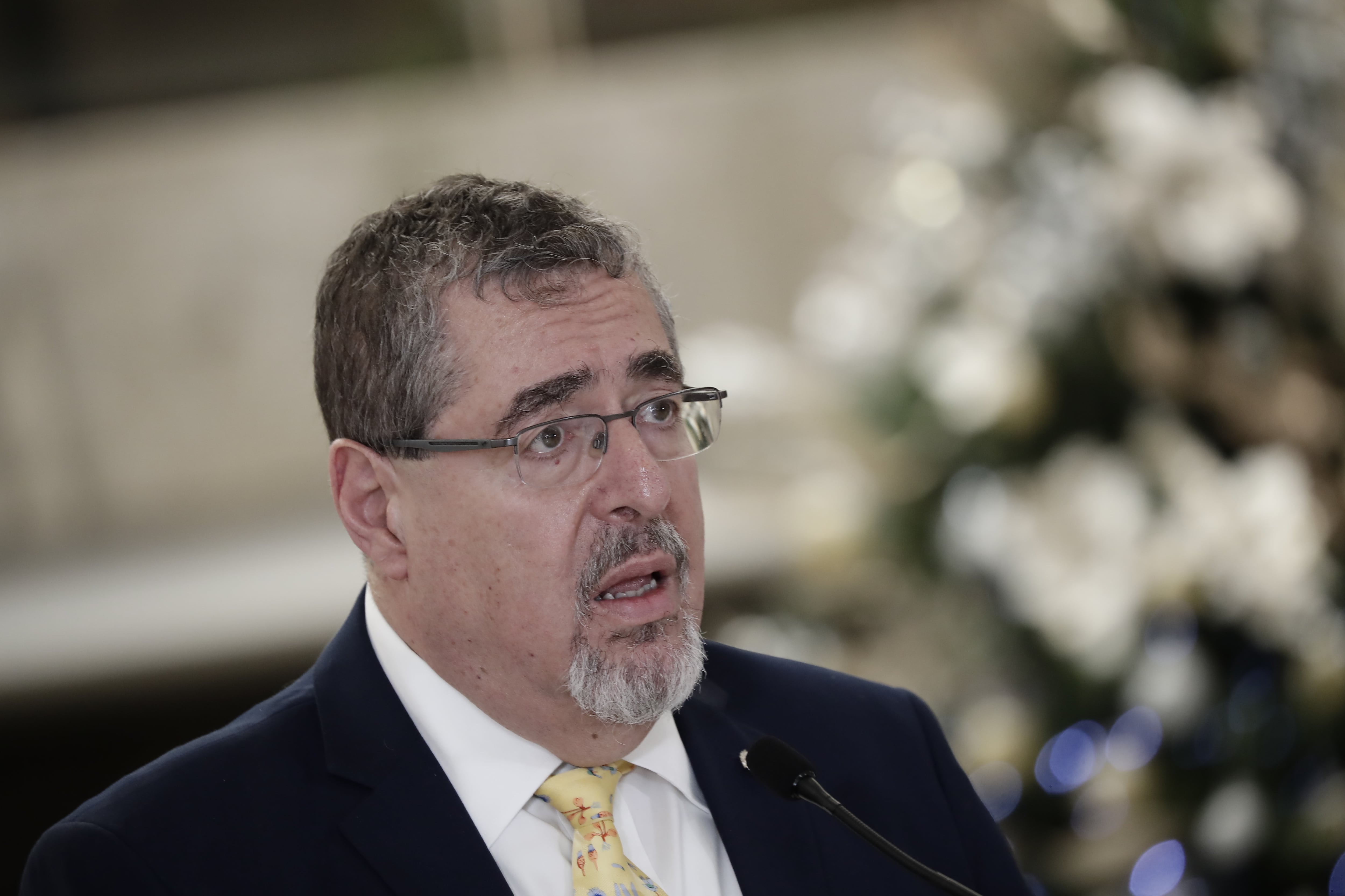 El presidente de Guatemala, Bernardo Arévalo de León. EFE/ Jeffrey Arguedas 