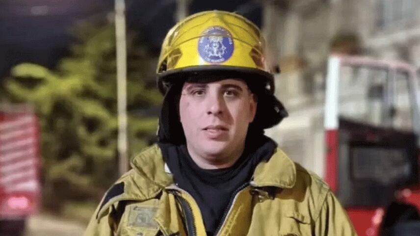 Matías Di Paolo, el bombero fallecido en el hecho
