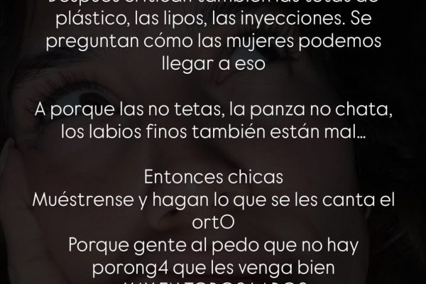 El contundente descargo de Melody Luz por los ataques a su imagen: “Son realmente insoportables”