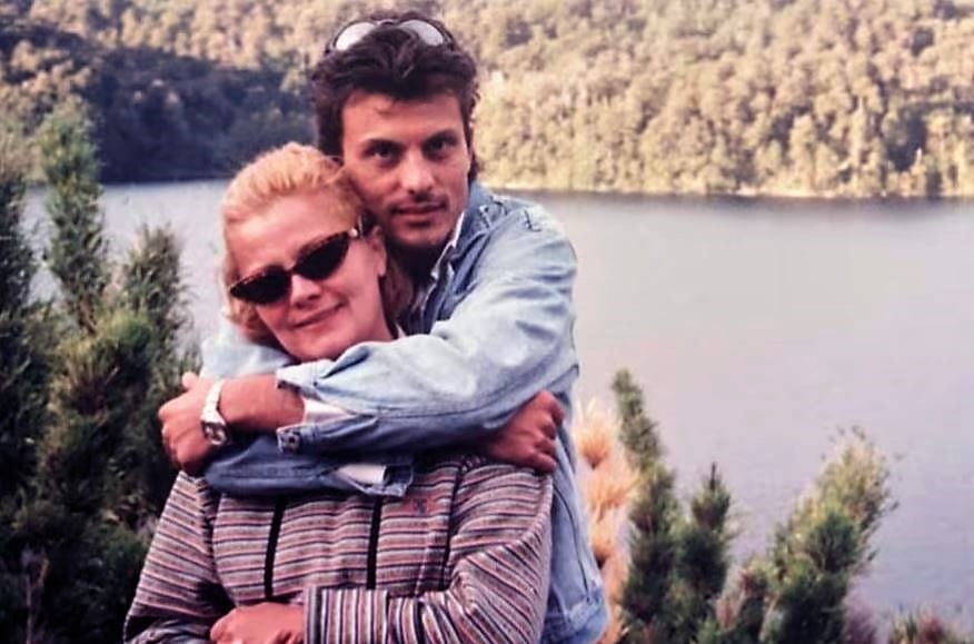 Marta González y su hijo Leandro