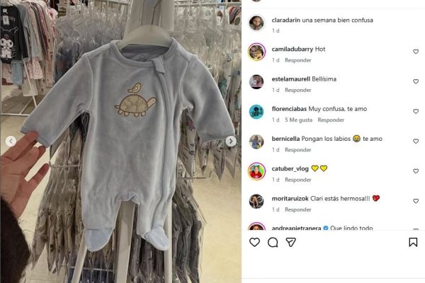 El divertido guiño del Chino Darín para Úrsula Corberó, cada vez más cerca del parto