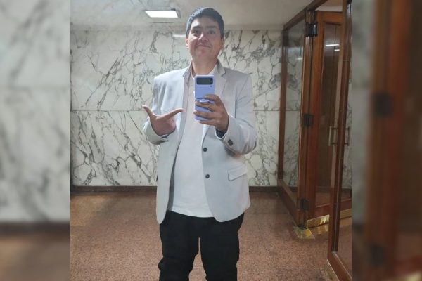 El dramático llanto de Luisito Zerda, de Cuestión de peso: su esposa Noelia lucha por su vida