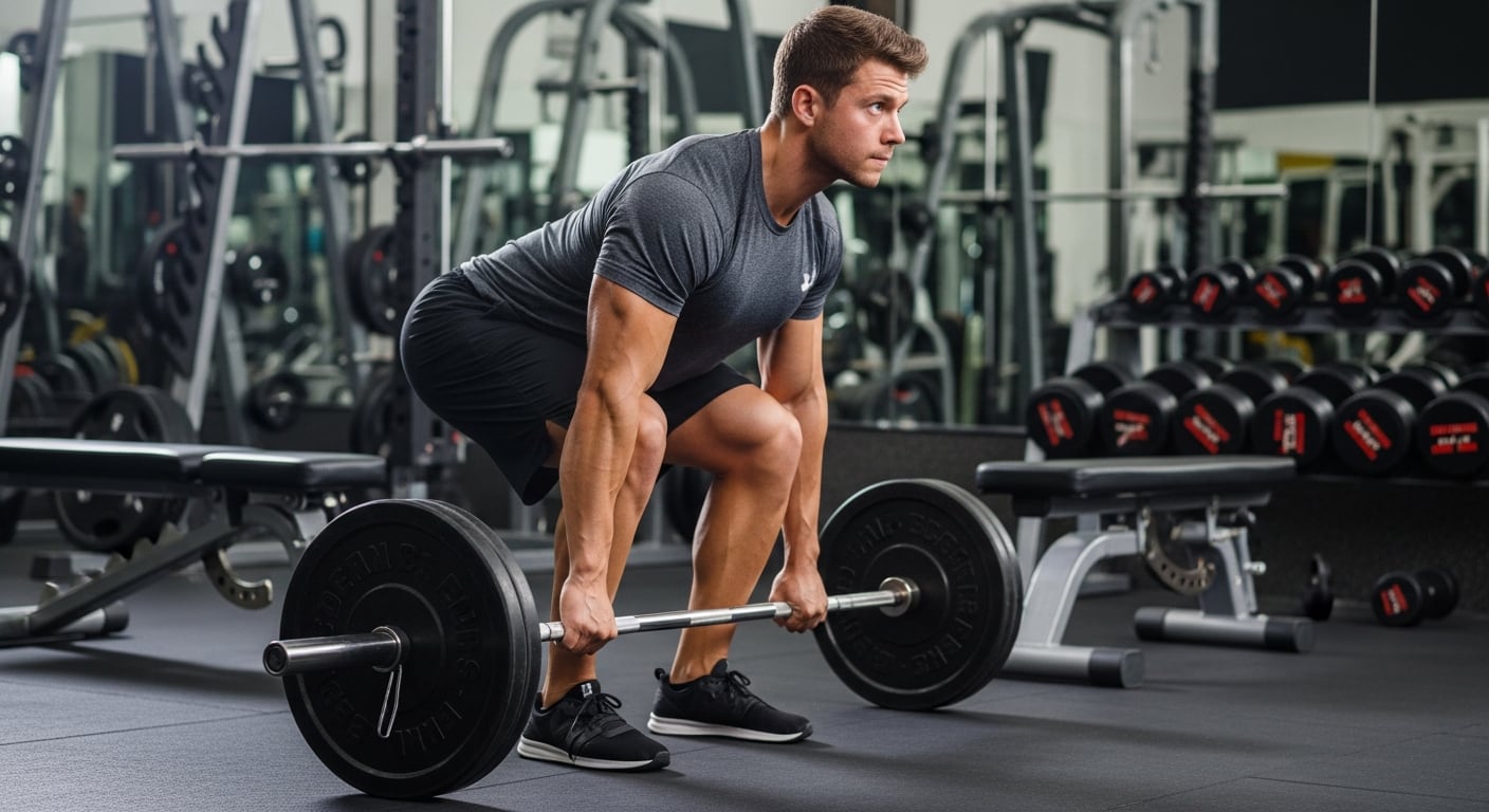 El remo Pendlay es uno de los ejercicios más efectivos para desarrollar una espalda fuerte y funcional, según expertos en fitness y fisiología deportiva (Imagen Ilustrativa Infobae)