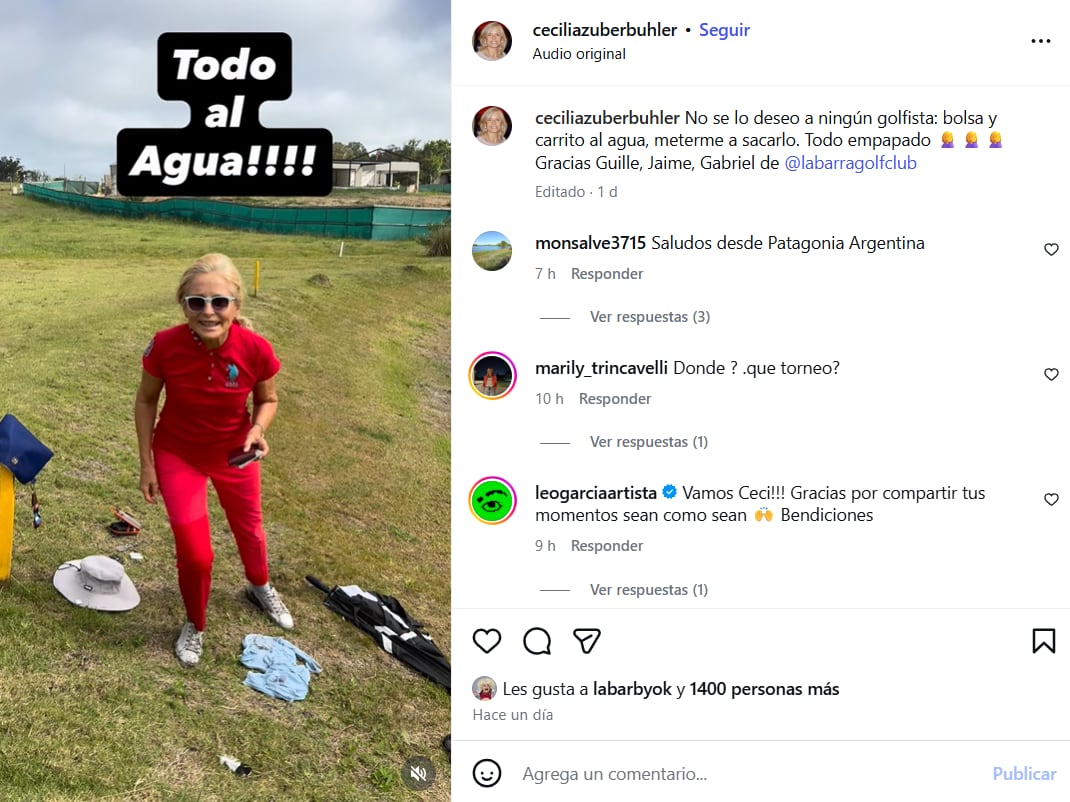 La periodista compartió el insólito incidente a través de un video en Instagram que rápidamente se hizo viral entre sus seguidores