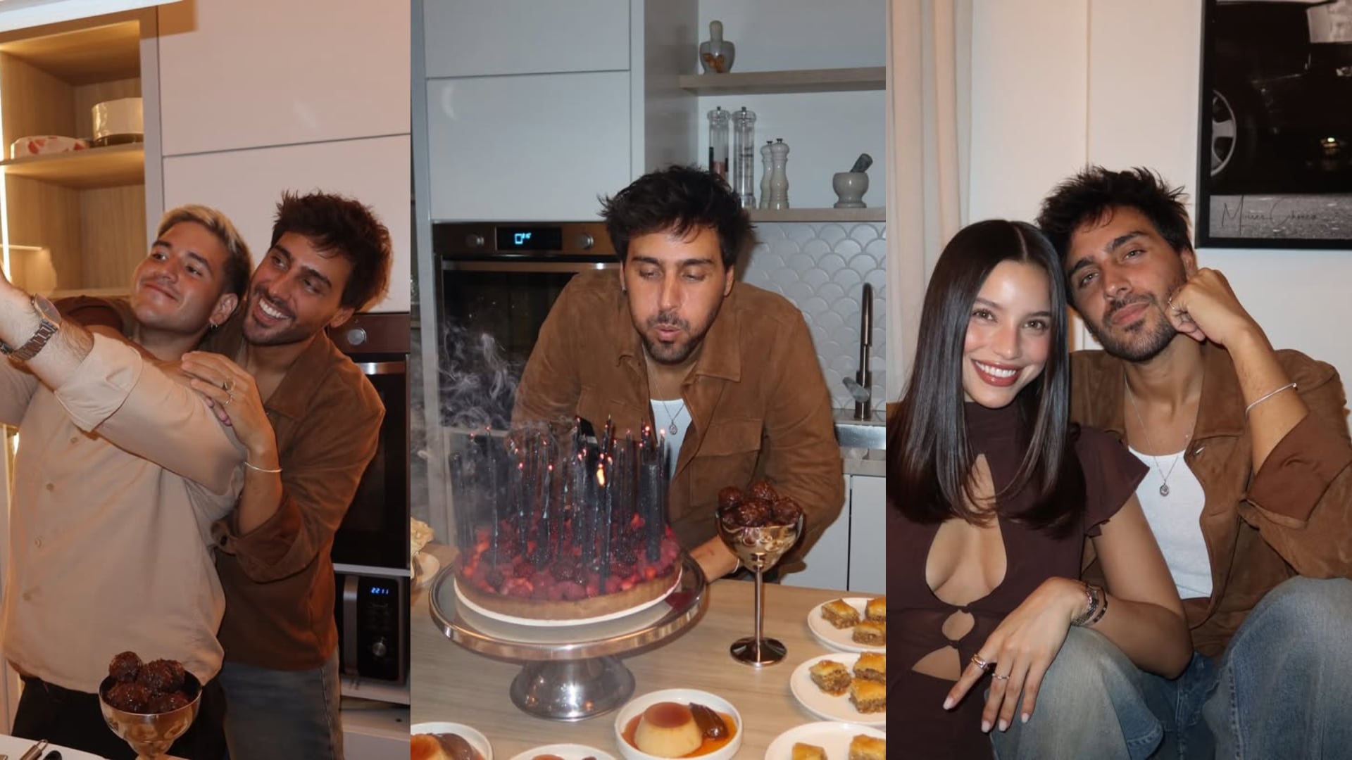 El íntimo festejo de cumpleaños de Lizardo Ponce: comida casera y amigos 