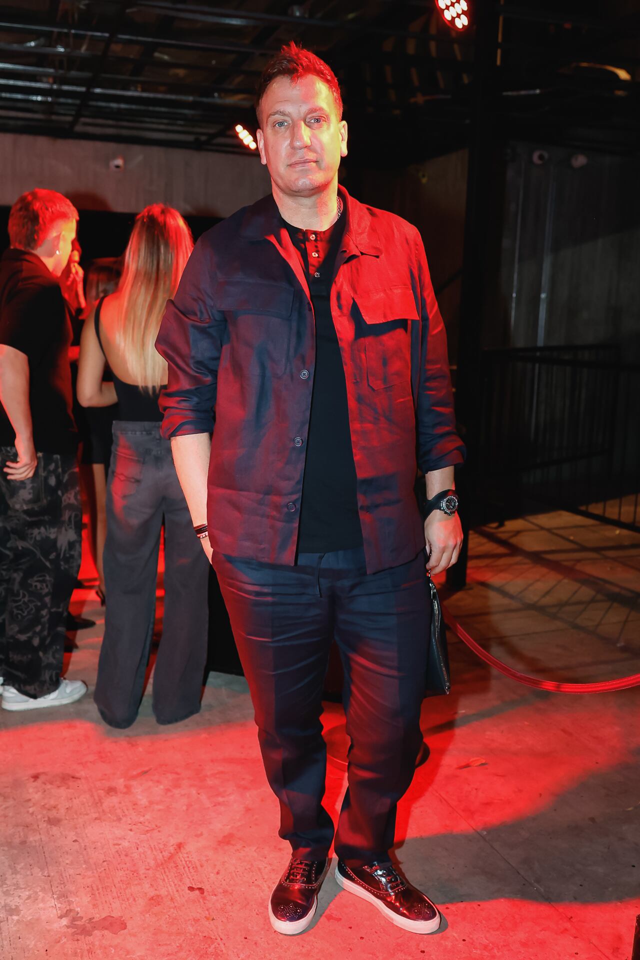 El look de Maxi López para el festejo de cumpleaños de Lizardo Ponce