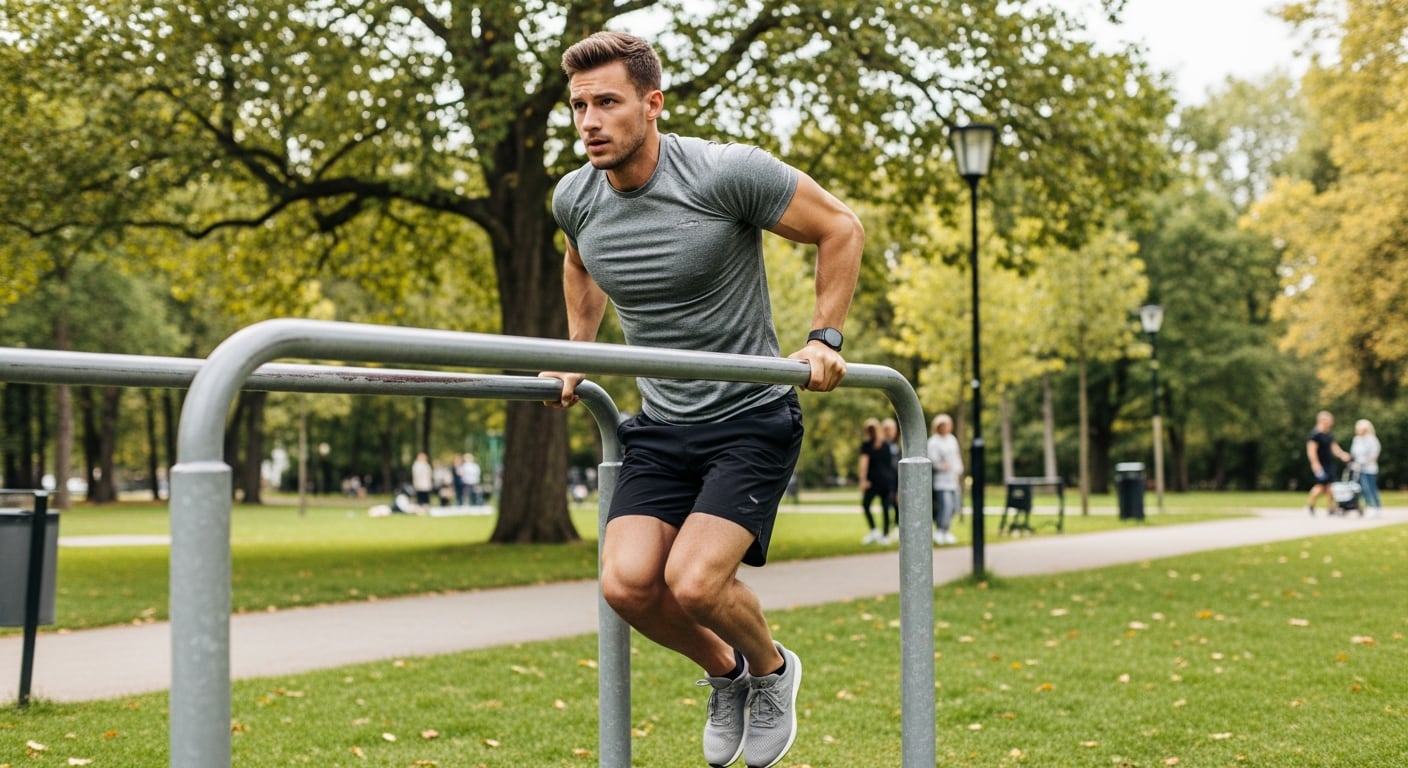 La mejora del agarre posibilita un entrenamiento funcional más seguro y eficiente, especialmente en rutinas de calistenia (Imagen Ilustrativa Infobae)