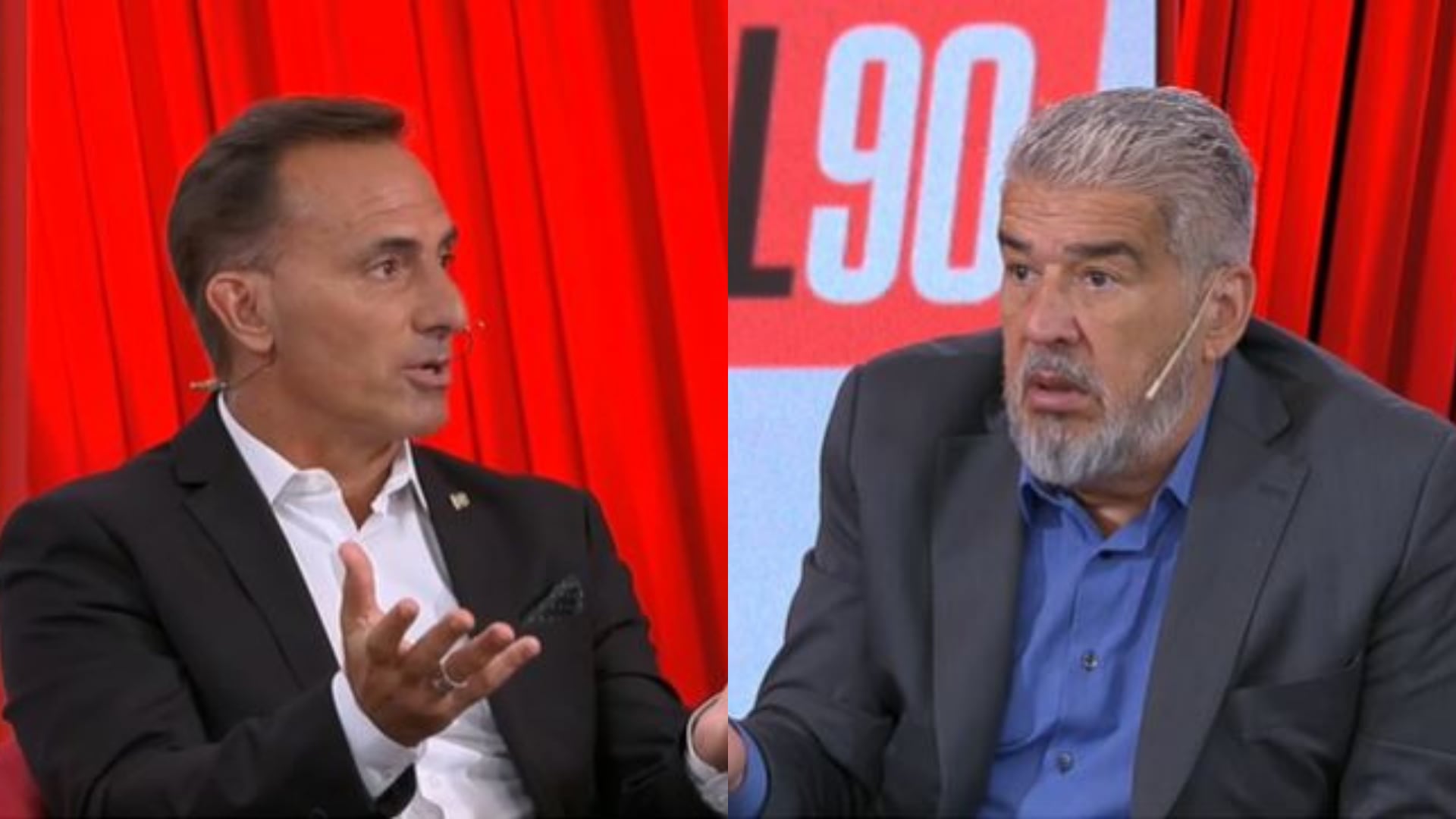 Los panelistas de F90 tuvieron un álgido debate en el clásico programa de fútbol del mediodía de ESPN