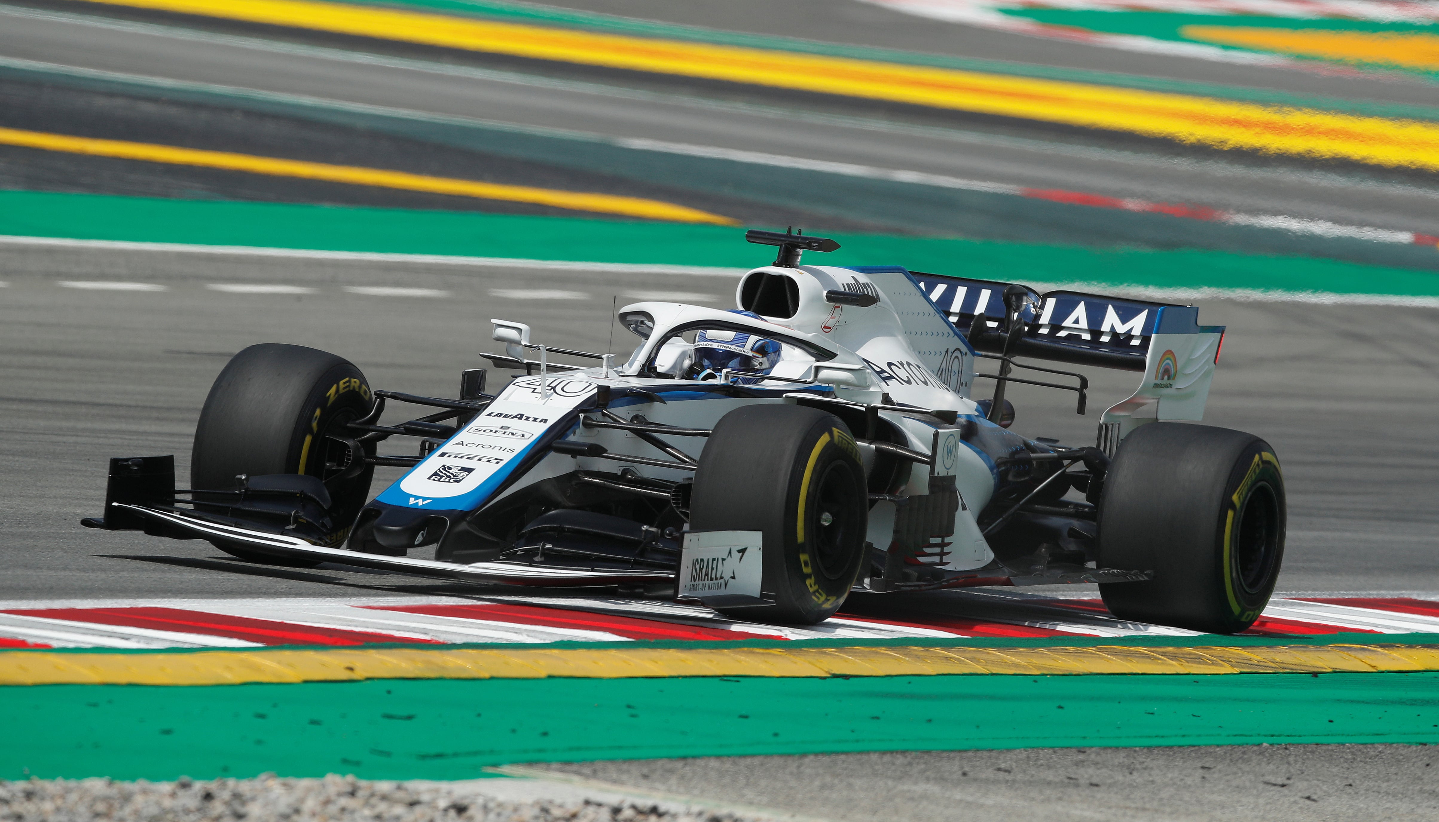 Su hijo Roy Nissany, también participó de cinco prácticas libres con Williams entre 2020 y 2021 (REUTERS/Albert Gea/Pool)