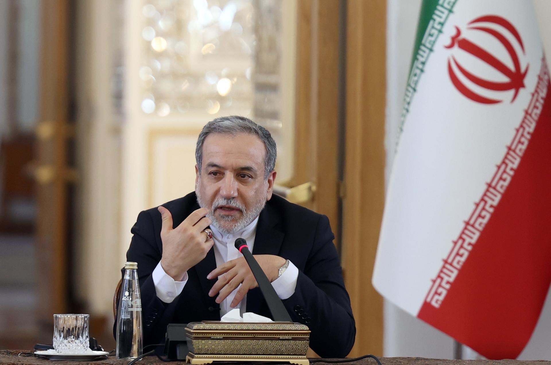 El ministro de Exteriores del régimen de Irán, Abbas Araqchi (EFE/EPA/ABEDIN TAHERKENAREH)