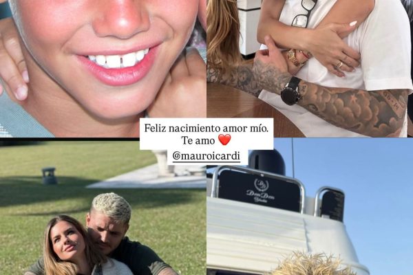 El saludo de la China Suárez a Mauro Icardi por su cumpleaños con una foto vintage: “Feliz nacimiento amor mío”