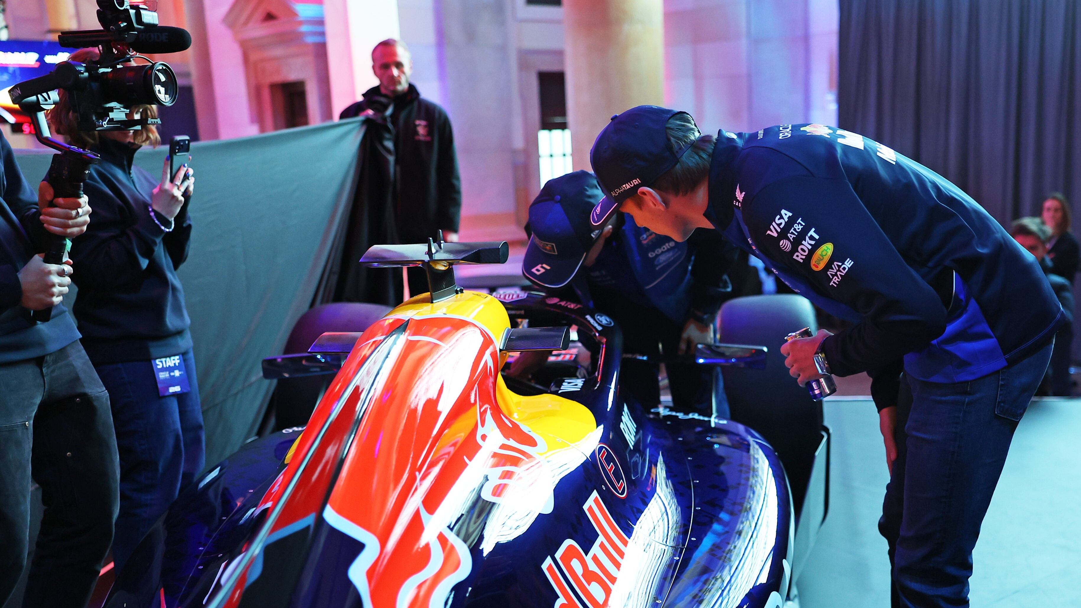 Verstappen en la presentación el nuevo Red Bull para la F1 2026 (Red Bull)