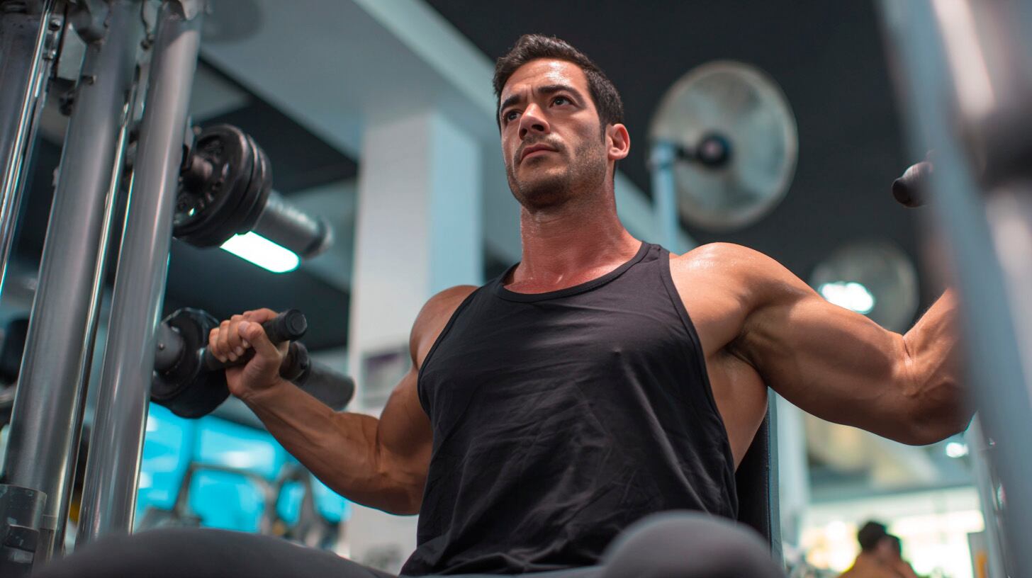 La rutina de cuatro ejercicios optimiza el desarrollo del tren superior al enfocarse en movimientos clave para fuerza y masa muscular (Imagen Ilustrativa Infobae)