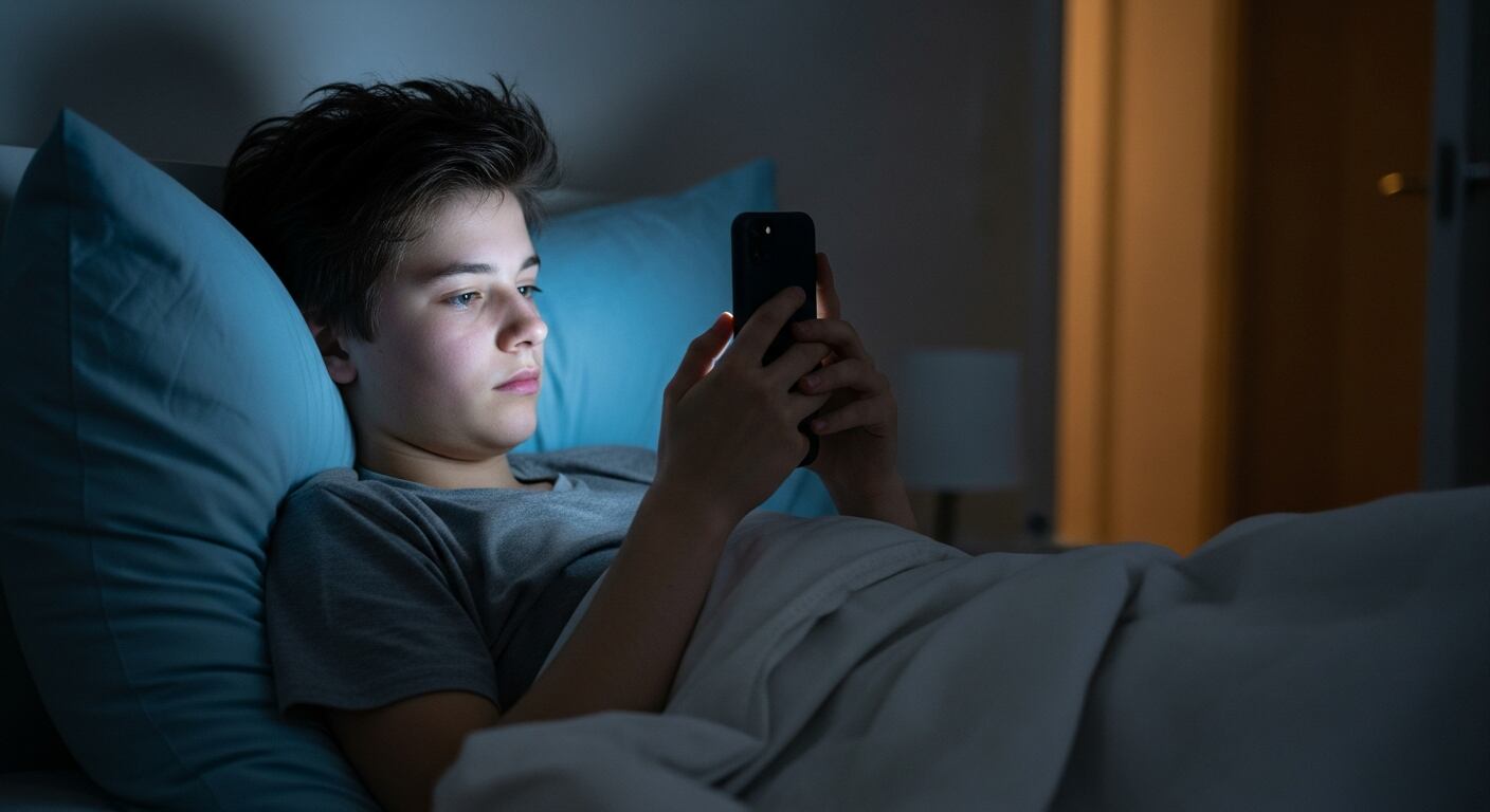 Los jóvenes con uso problemático de redes sociales muestran mayores puntajes en síntomas depresivos y trastornos para dormir