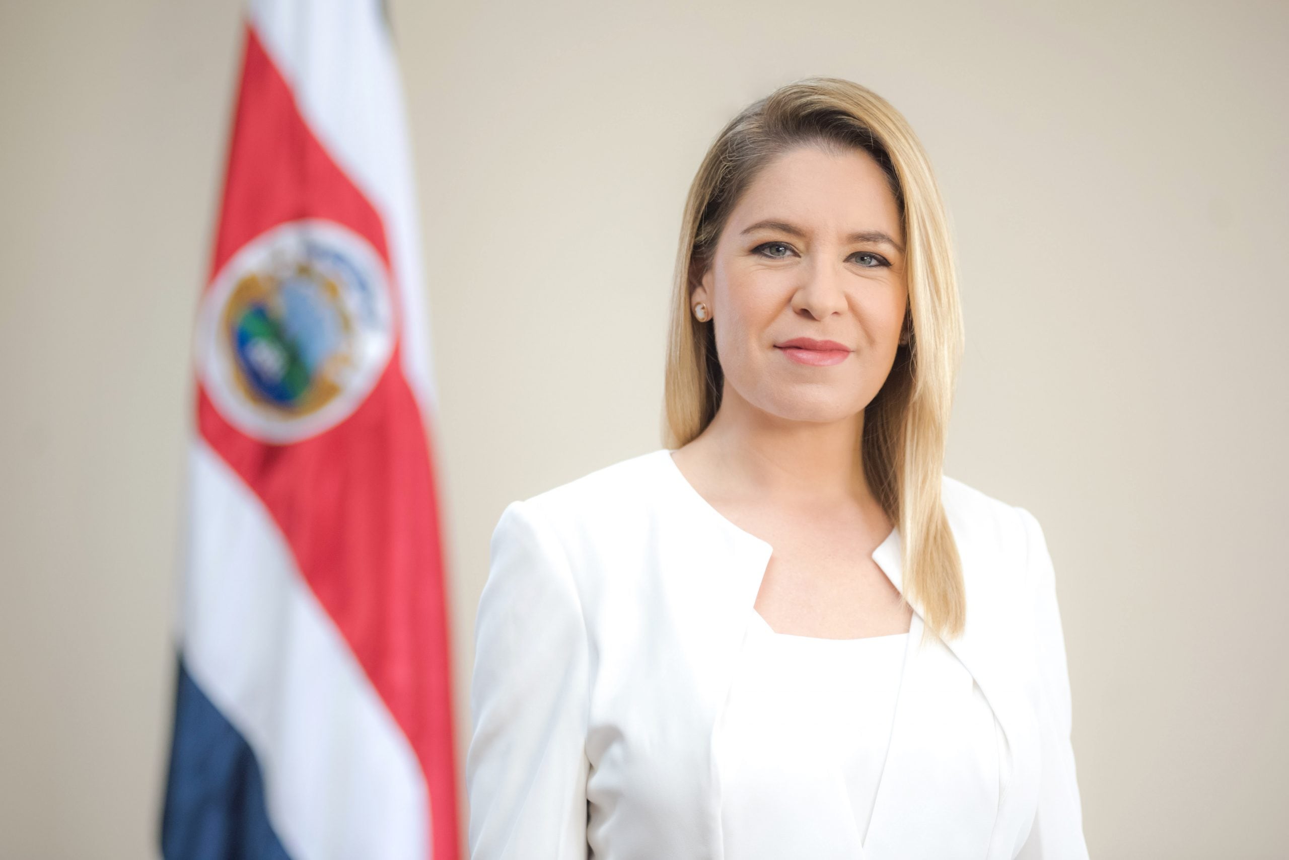 Claudia Dobles, ex primera dama, busca llegar a la presidencia de Costa Rica con la Coalición Agenda Ciudadana (Créditos: Presidencia de la República de Costa Rica