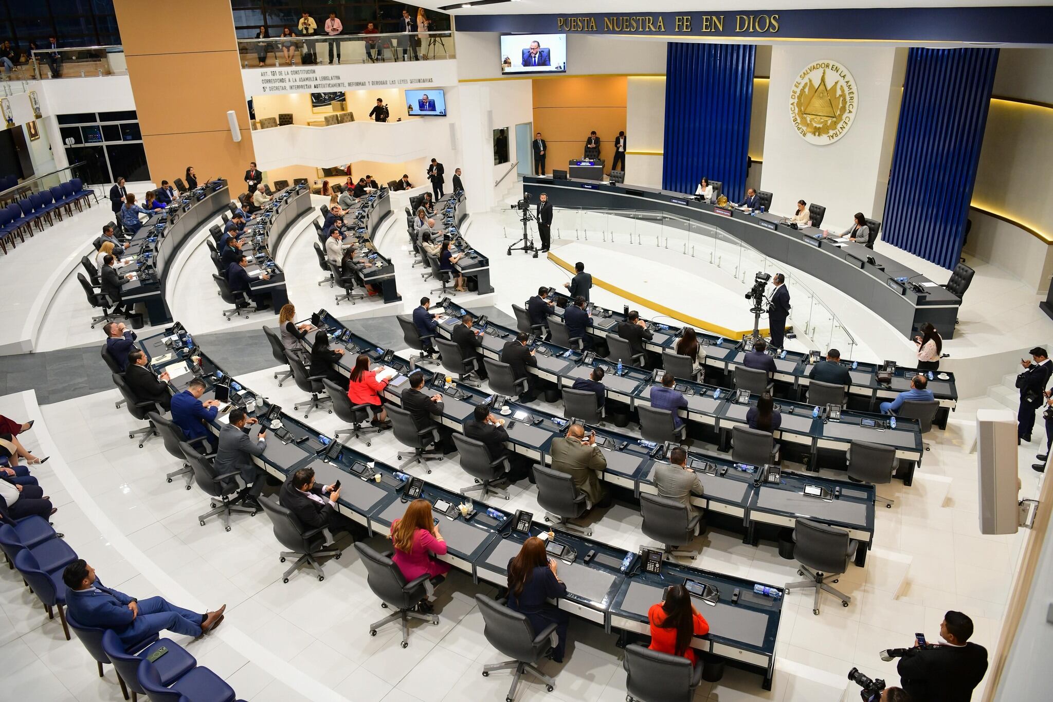 Para mañana está convocada la sesión plenaria donde será abordado el dictamen favorable aprobado hoy./ (Asamblea Legislativa)