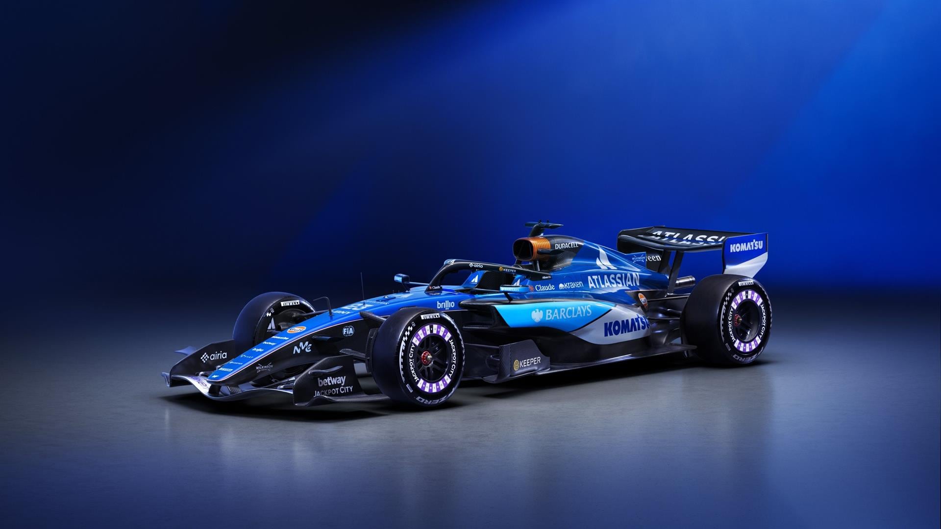 Tras ausentarse a las prácticas de Barcelona, Williams presentó el diseño del flamante FW48 por redes sociales