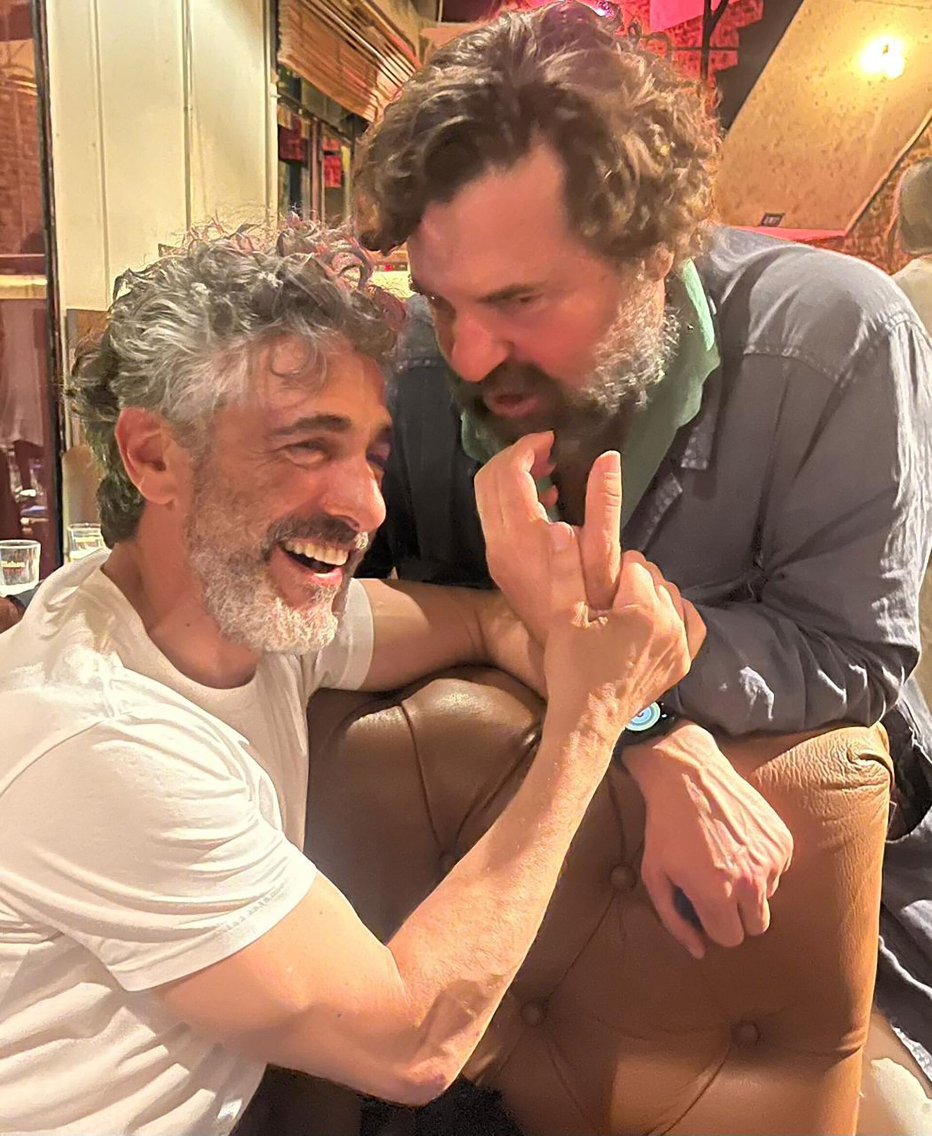 Leonardo Sbaraglia y Jacobo Bergareche.