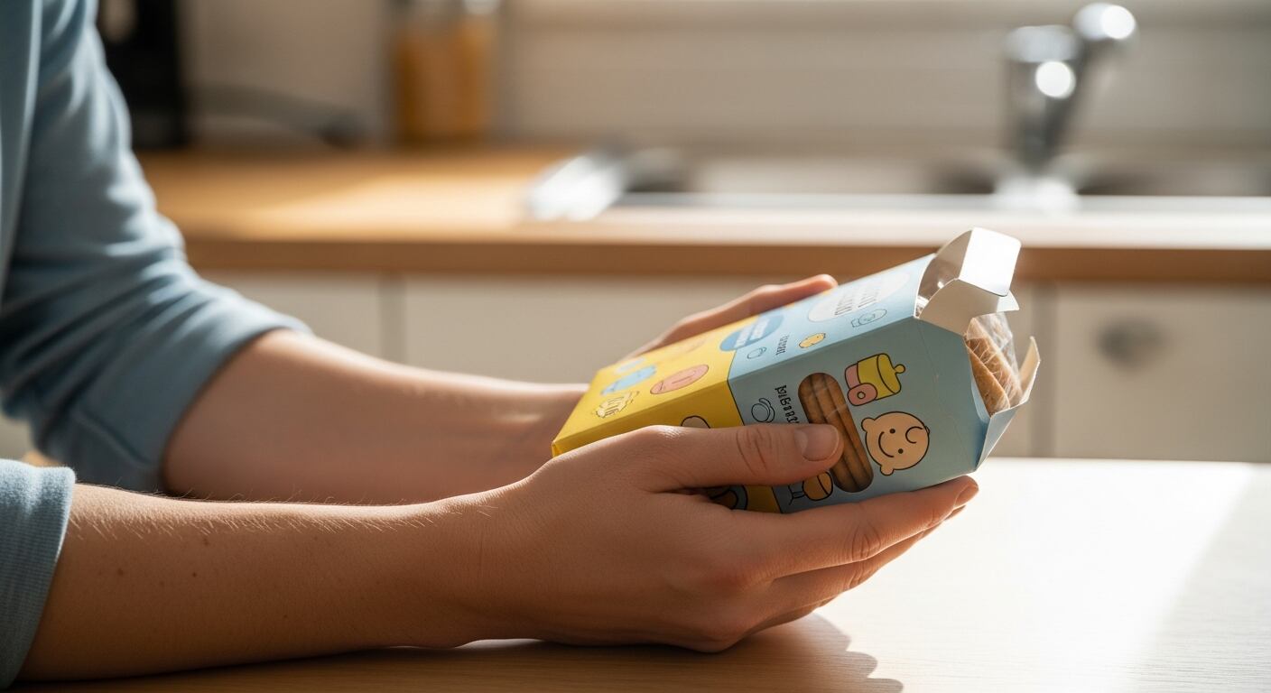 La falta de etiquetado claro en alimentos para bebés dificulta la elección de opciones saludables para las familias (Imagen Ilustrativa Infobae)