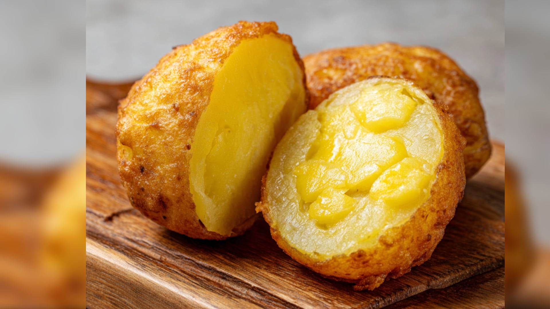 Las papas, tanto blancas como dulces, ofrecen más potasio por porción que la banana, facilitando una dieta rica en este mineral (Crédito IA Infobae)