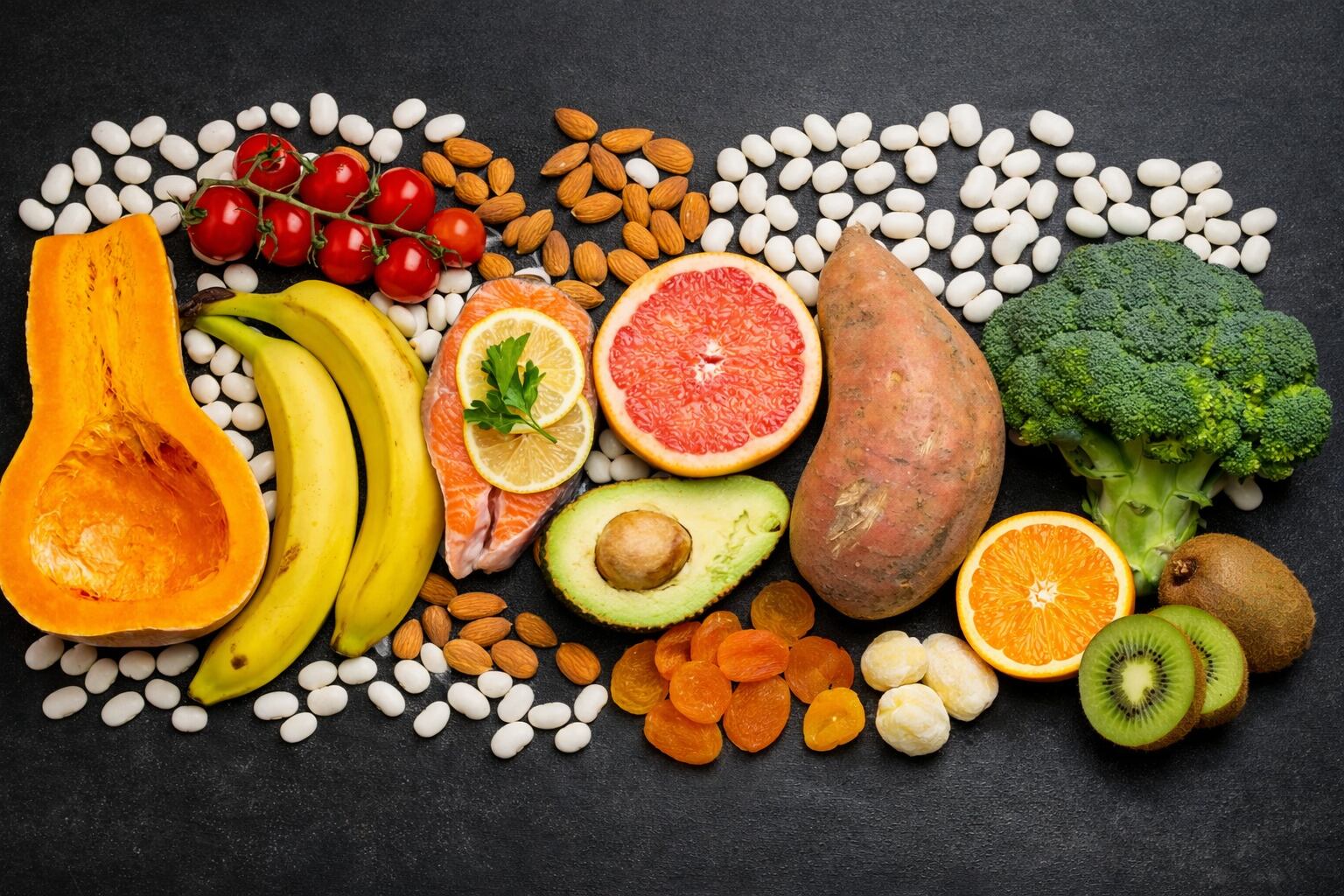 El potasio es un mineral esencial para la salud cardiovascular y la regulación de la presión arterial, según expertos en nutrición (VIsualesIA)