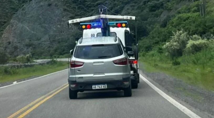 Así fue secuestrada la camioneta vinculada al acusado del femicidio de Natalia Cruz (Gentileza: El Expreso de Salta)