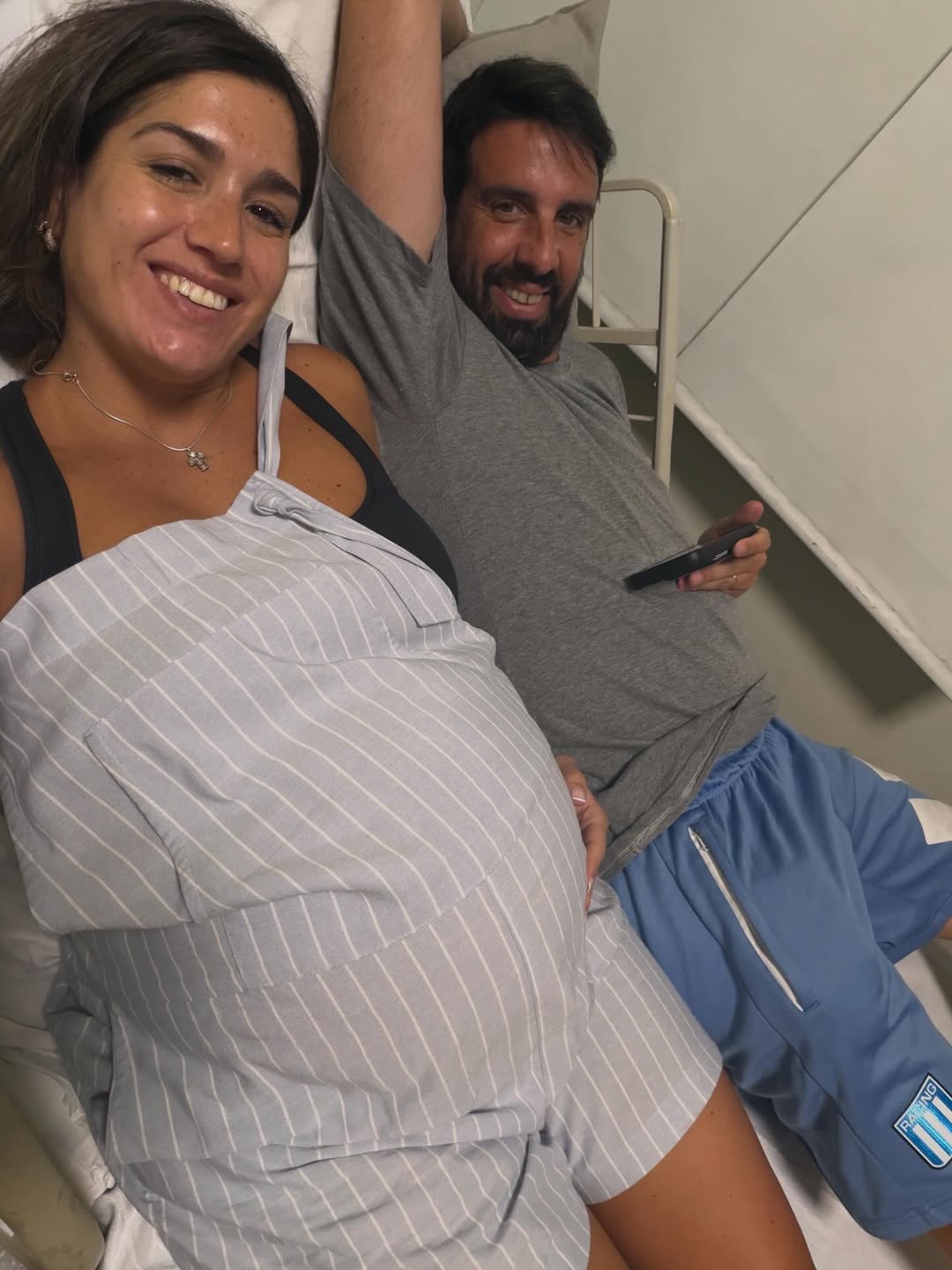 La experiencia en el hospital permitió a Flavio Azzaro y Sol Nobile valorar la importancia de la salud y el bienestar familiar