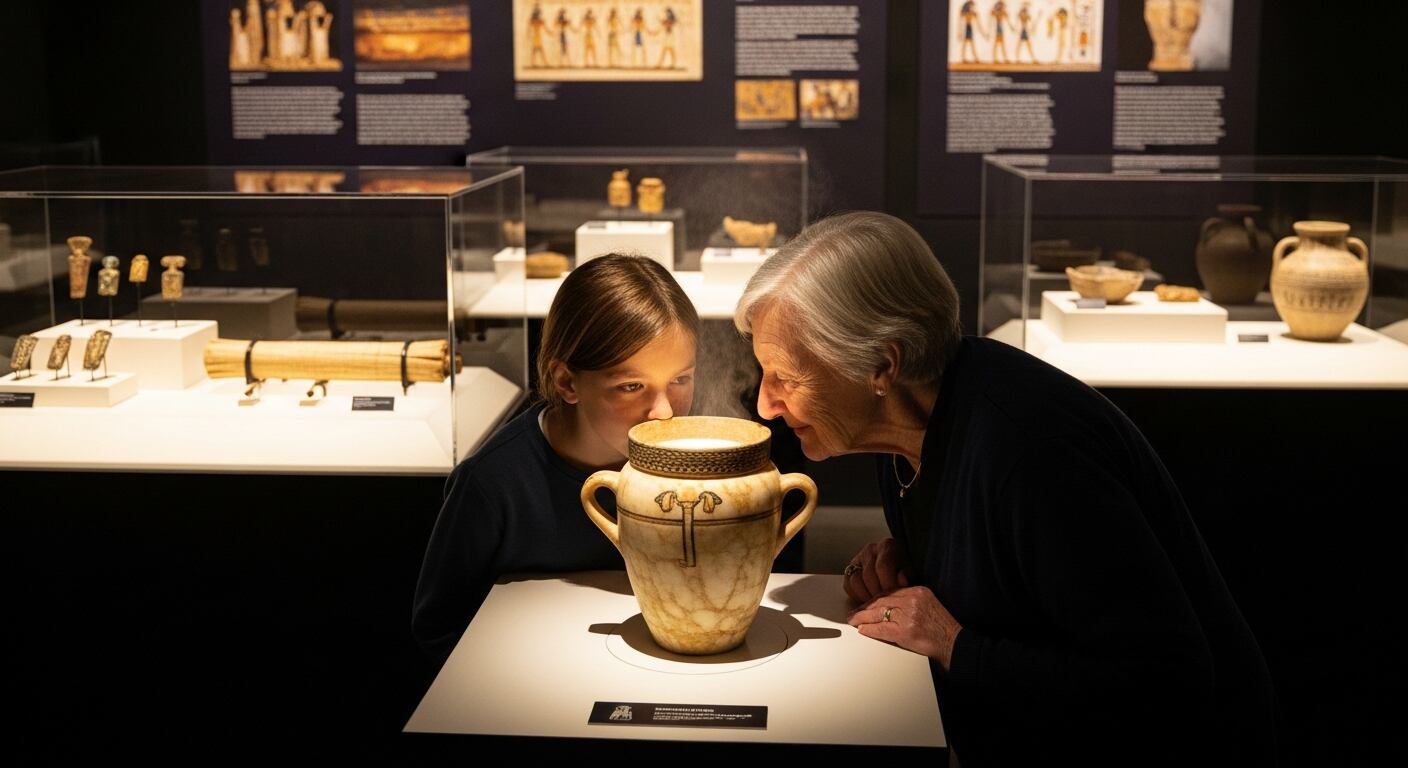 El equipo de Barbara Huber desarrolló un método que traduce datos biomoleculares en experiencias sensoriales disponibles para los visitantes de museos europeos (Imagen Ilustrativa Infobae)