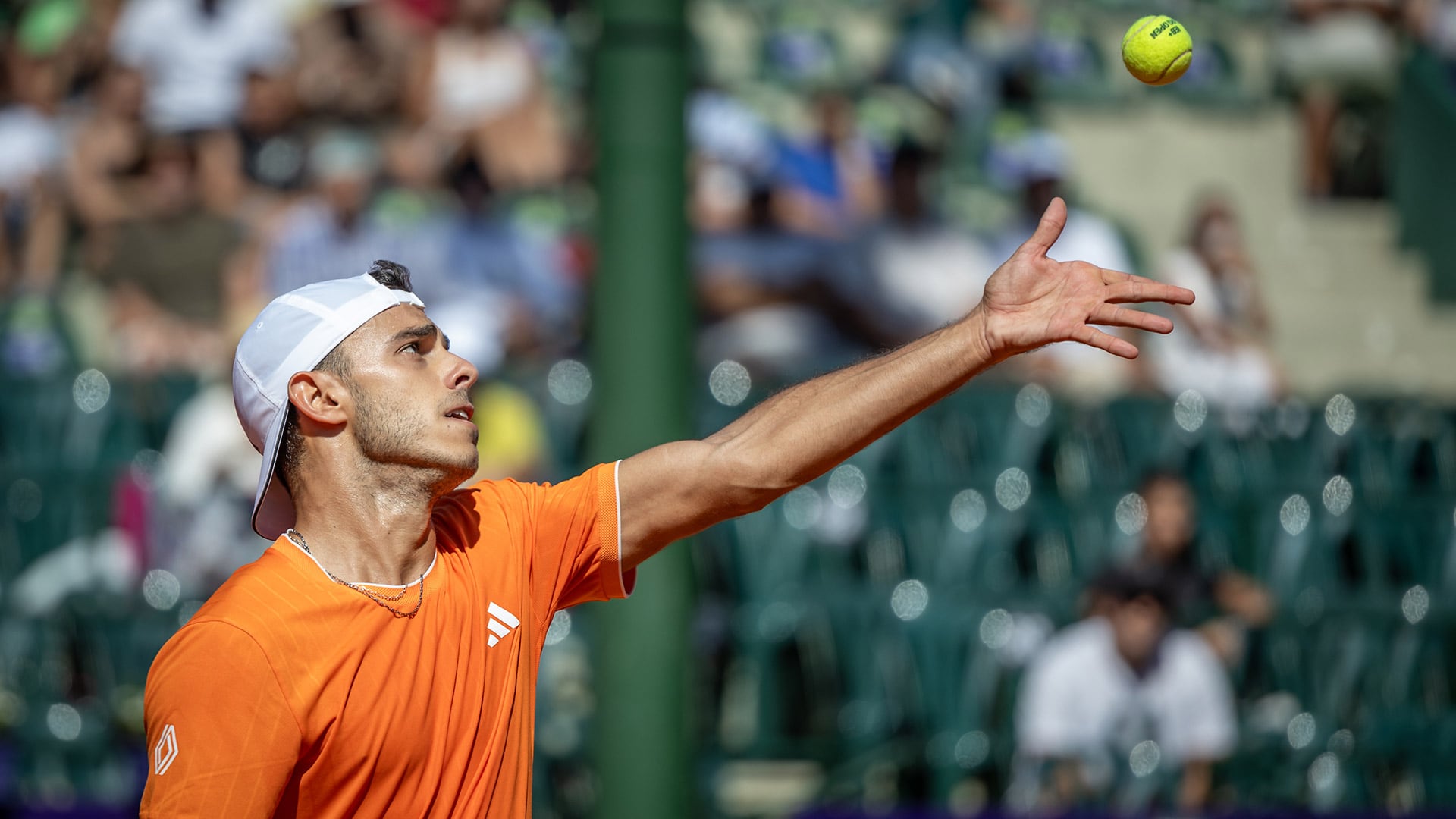 Francisco Cerúndolo venció a su compatriota Tomás Etcheverry en las semifinales del Argentina Open (Crédito: Argentina Open)