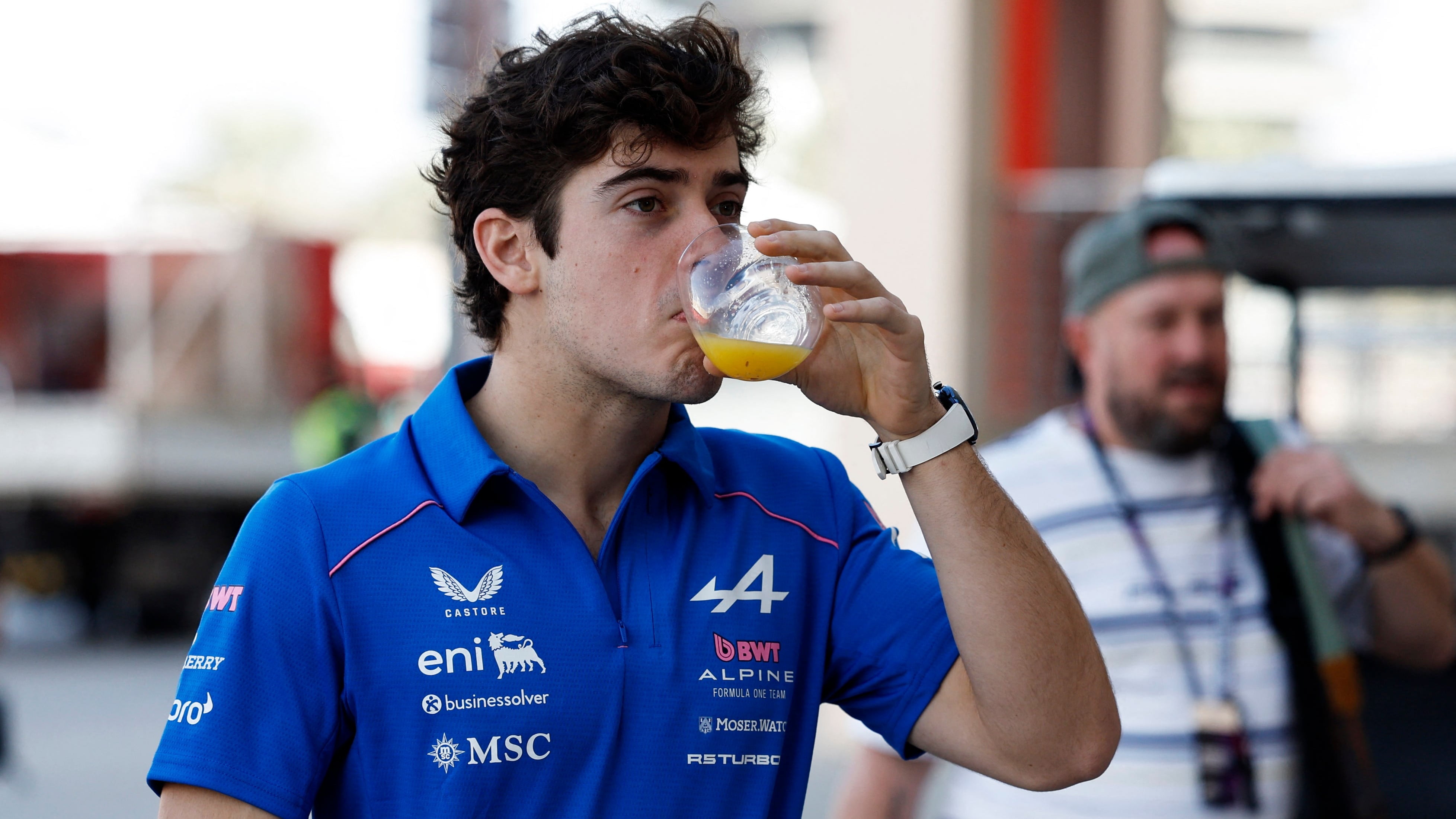 Colapinto participó por primera vez de una pretemporada en la Fórmula 1 (REUTERS/Hamad I Mohammed)