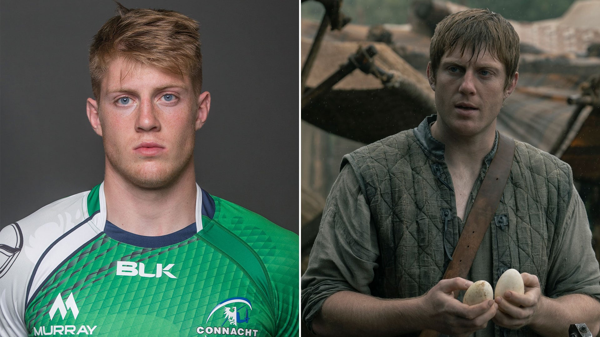 Las dos caras de Claffey: el rugbier y el actor