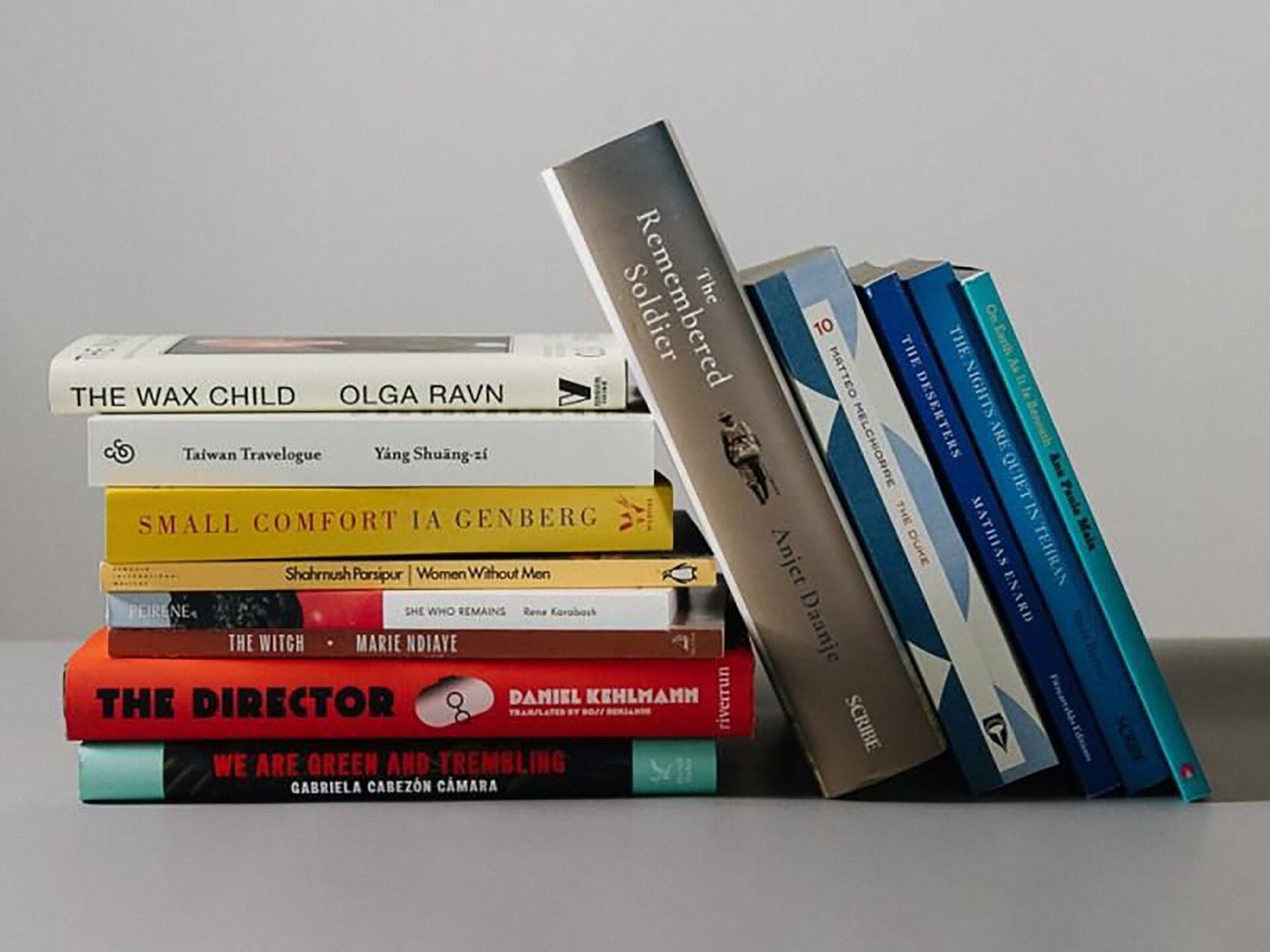 Los libros seleccionados en la 