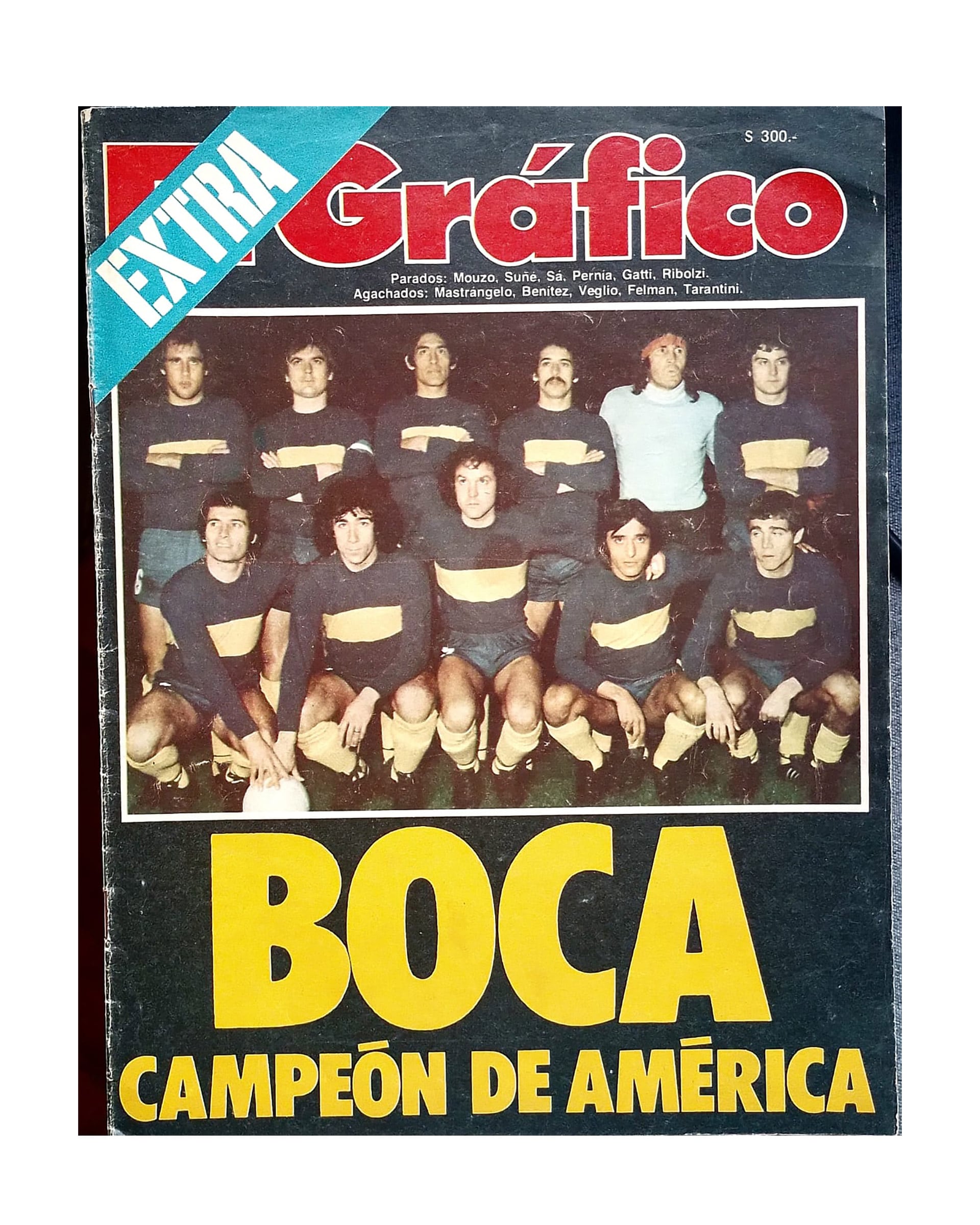 Edición especial de El Gráfico con Boca campeón de la Copa Libertadores