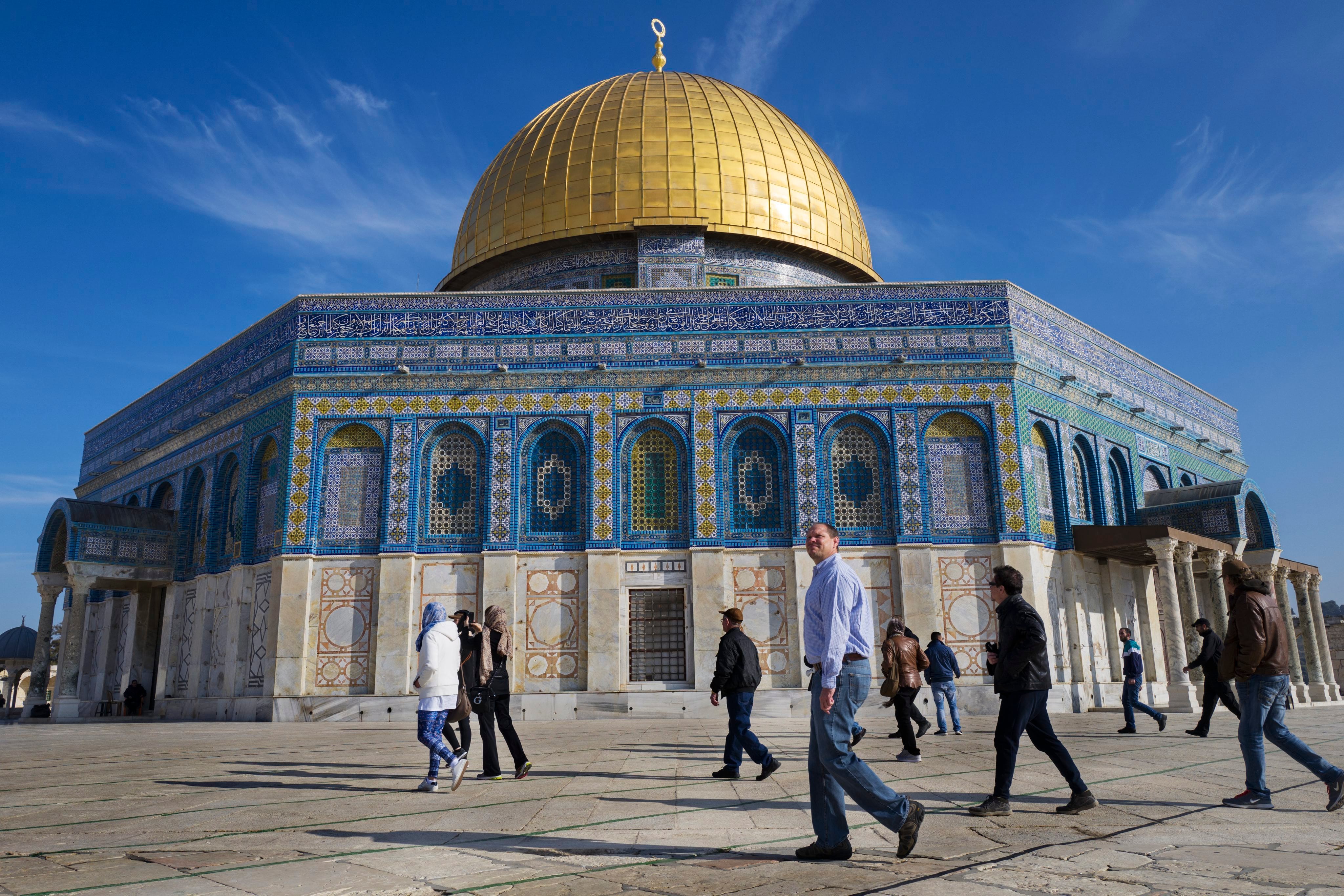 Foto de archivo de la Cúpula de la Roca, en la Explanada de las Mezquitas
EFE/Jim Hollander 