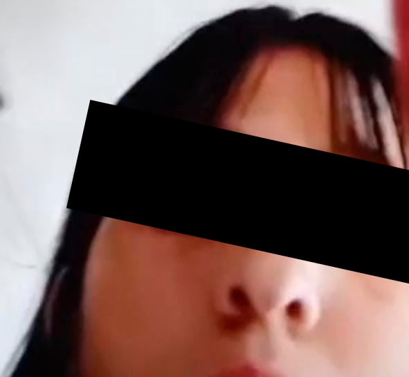 M. durante el video del homicidio que se viralizó