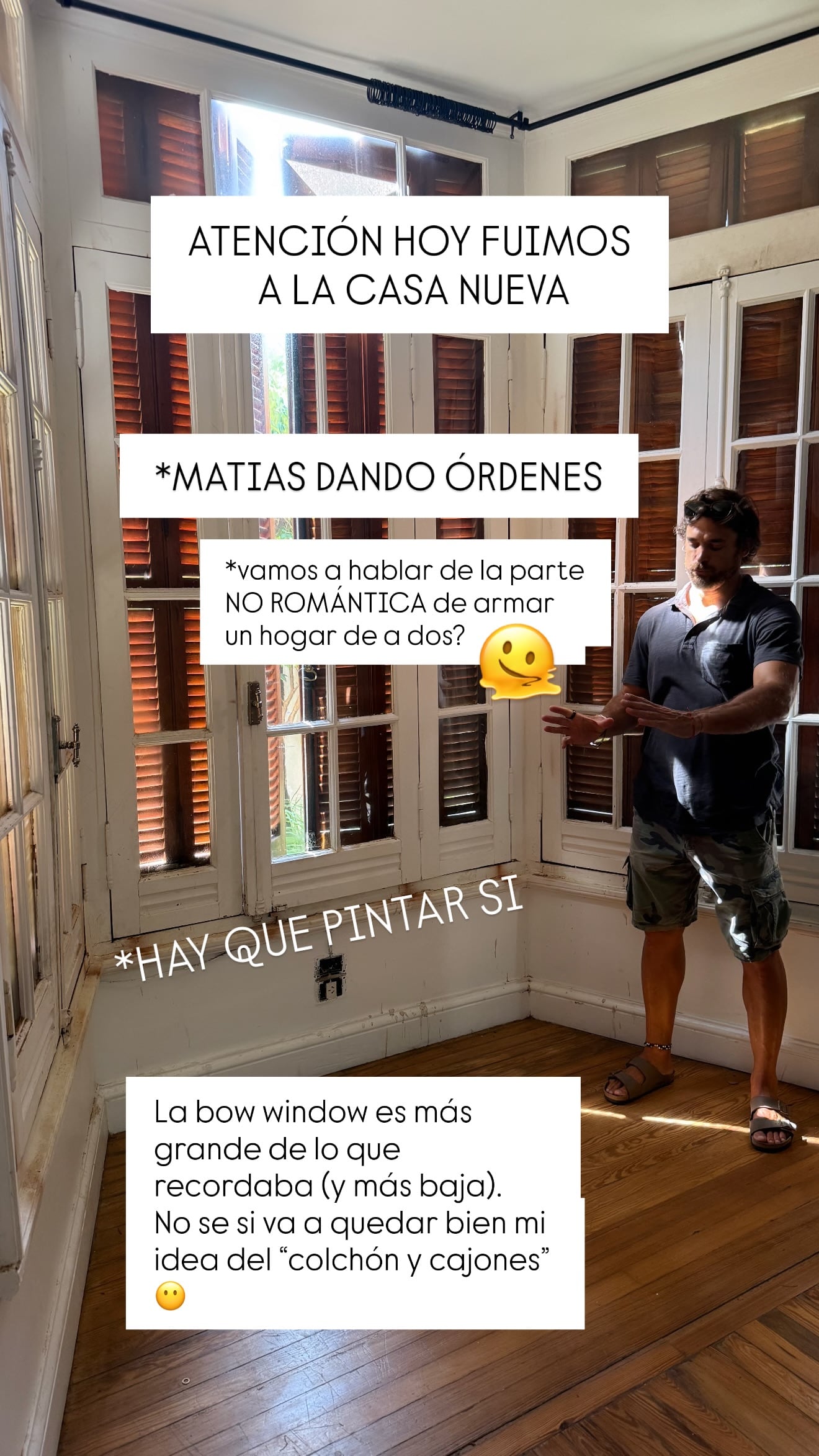 Tras mudarse por el nacimiento de Arturo, Jimena Barón expone en historias de Instagram los desafíos y desacuerdos al armar su nueva casa con Matías Palleiro