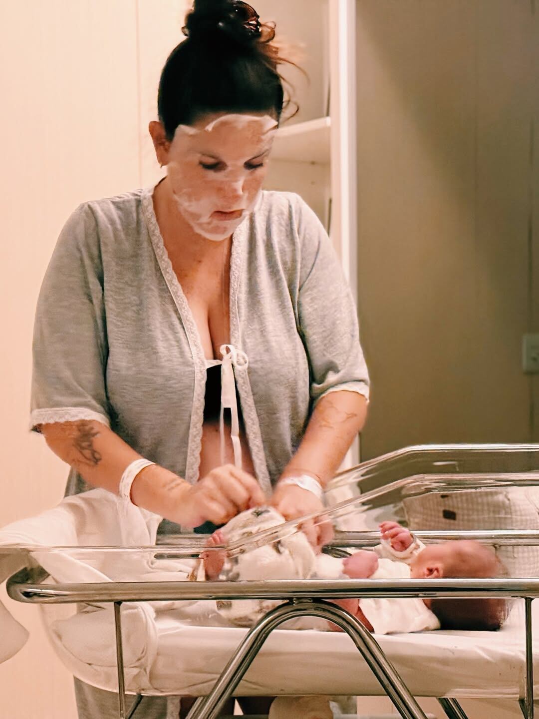 Juana Repetto mostró cómo Sebastián Graviotto la acompaña a la distancia tras la llegada de Timoteo: “Gracias”