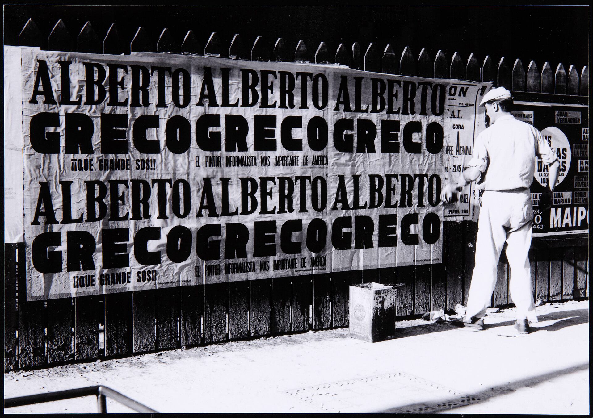 ALBERTO GRECO. ¡Qué grande sos!, 1961. Fotografía de Sameer Makarius (Museo Nacional Centro de Arte Reina Sofía)