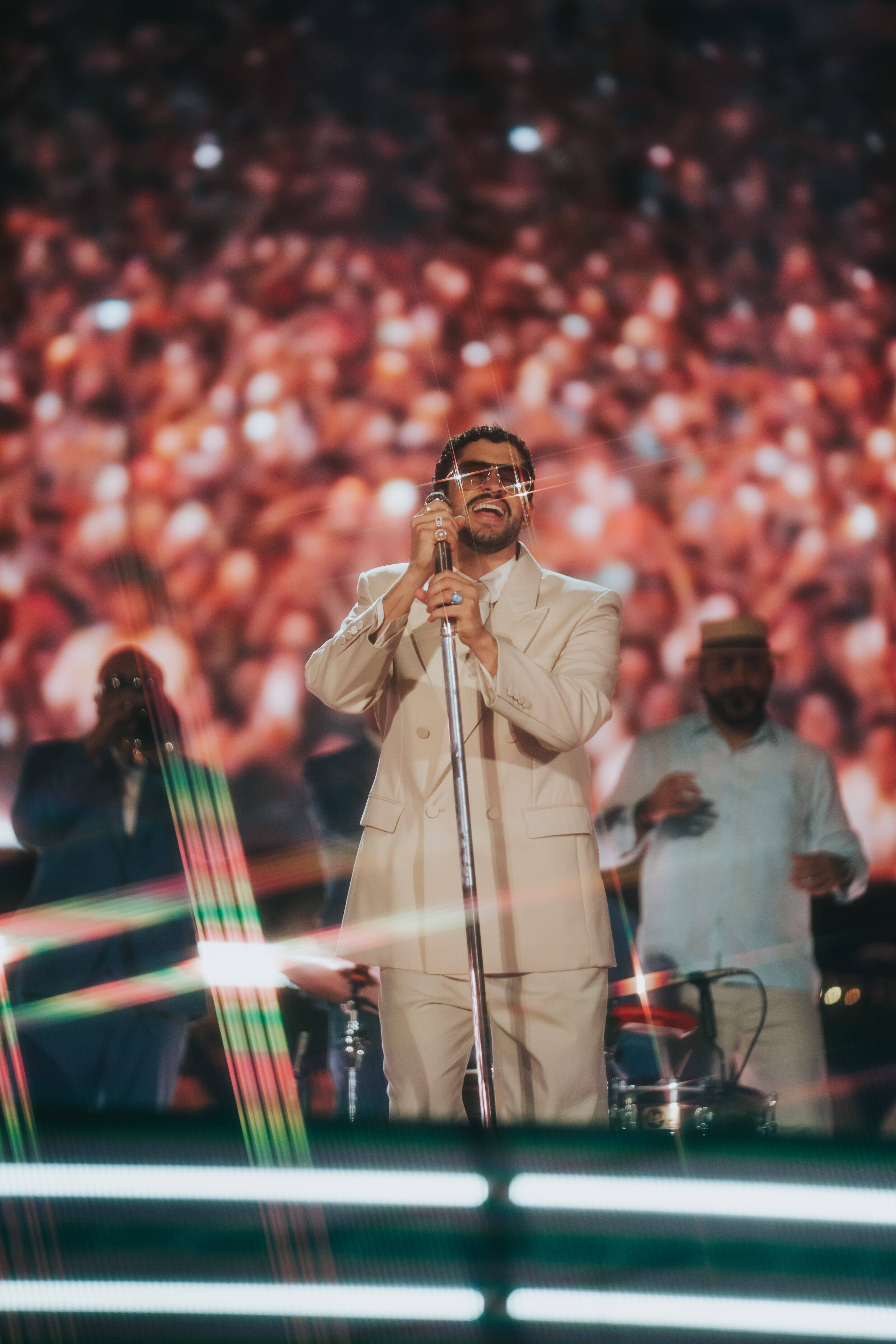 Bad Bunny en el comienzo de su segunda noche en Buenos Aires (Dale Play)