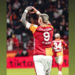 La China Suárez alentó a Mauro Icardi con sus hijos en la cancha del Galatasaray: el íntimo momento familiar que compartió