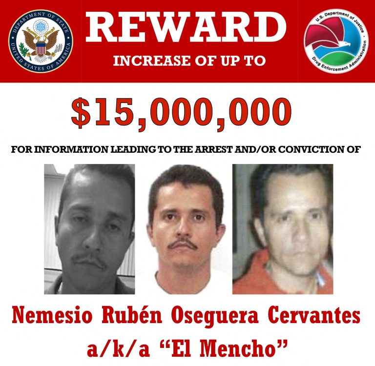 La CIA le entregó a México información “decisiva” para “eliminar” a “El Mencho”