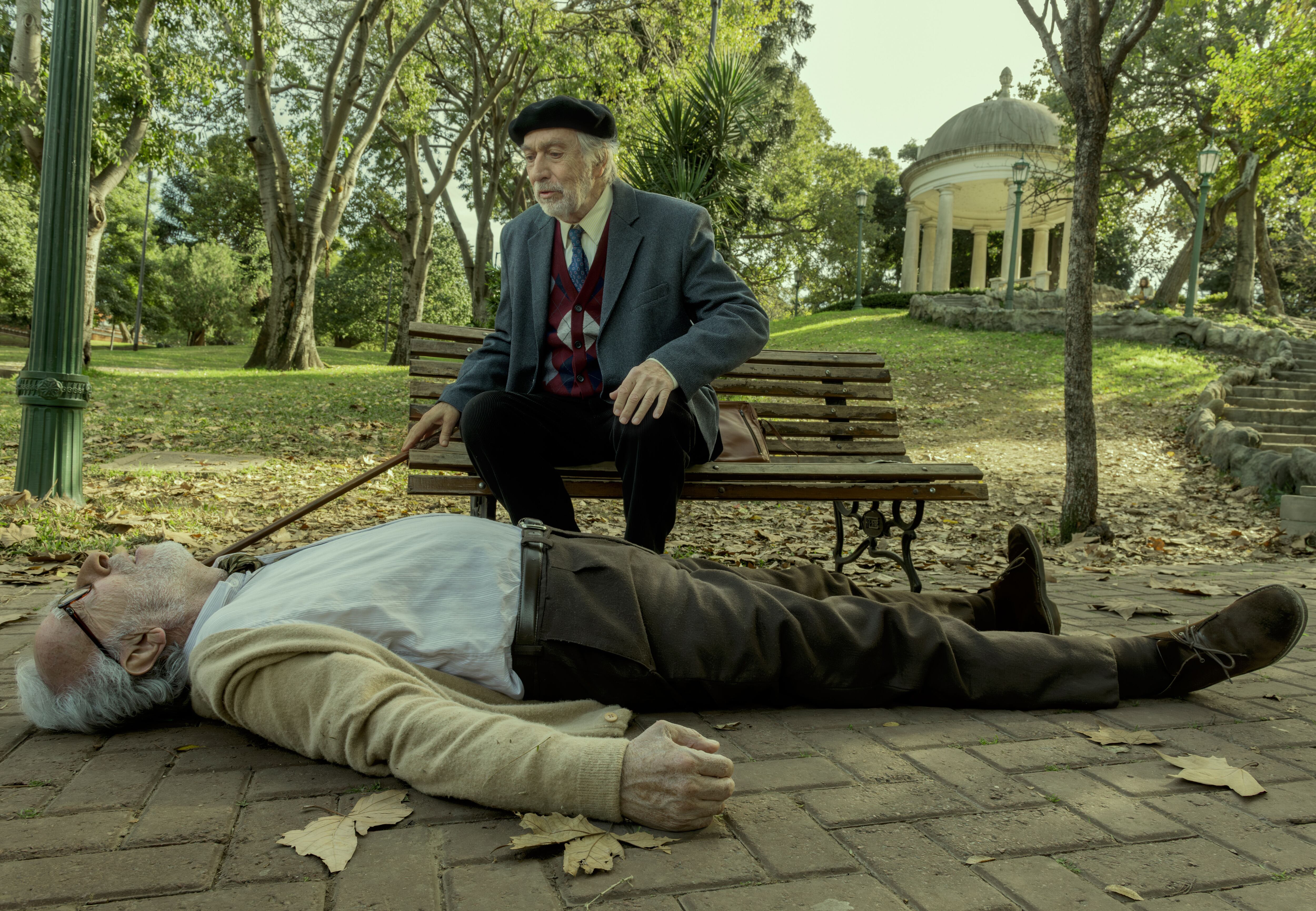 Al piso. Un momento de