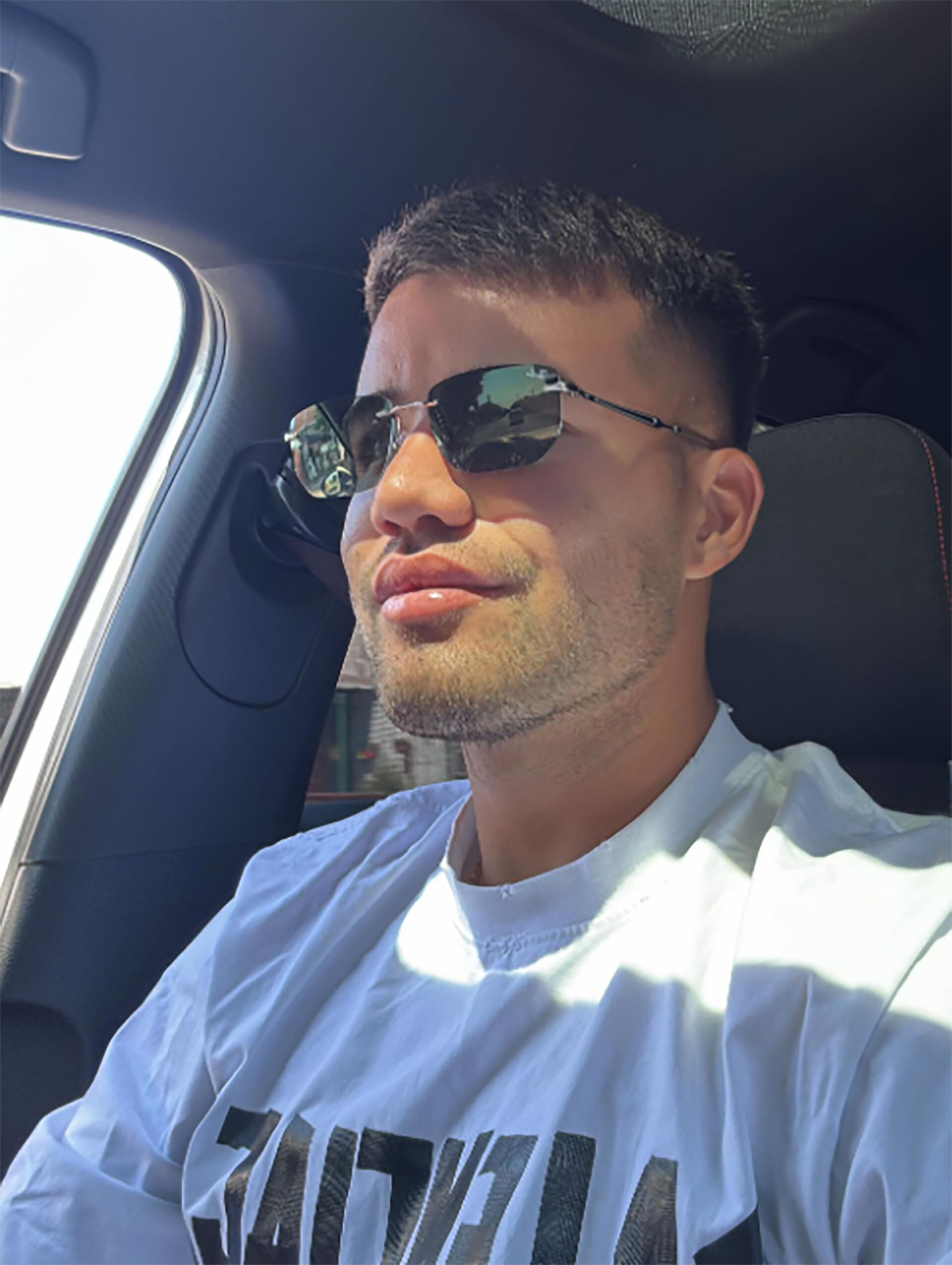 Foto viral de Marcelo Weigandt (Tiktok)