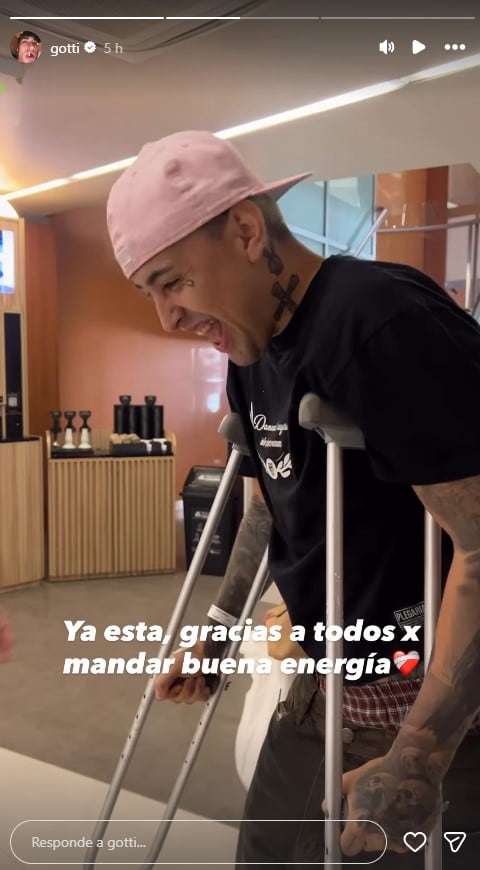 Tiago PZK debió ser operado y contó cómo seguirá su recuperación: “Gracias a todos por su buena energía”