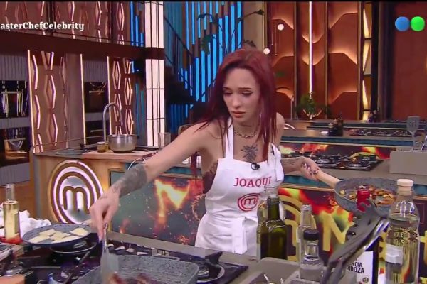 La furia de La Joaqui en MasterChef Celebrity: “¡Me mato la cabeza!”
