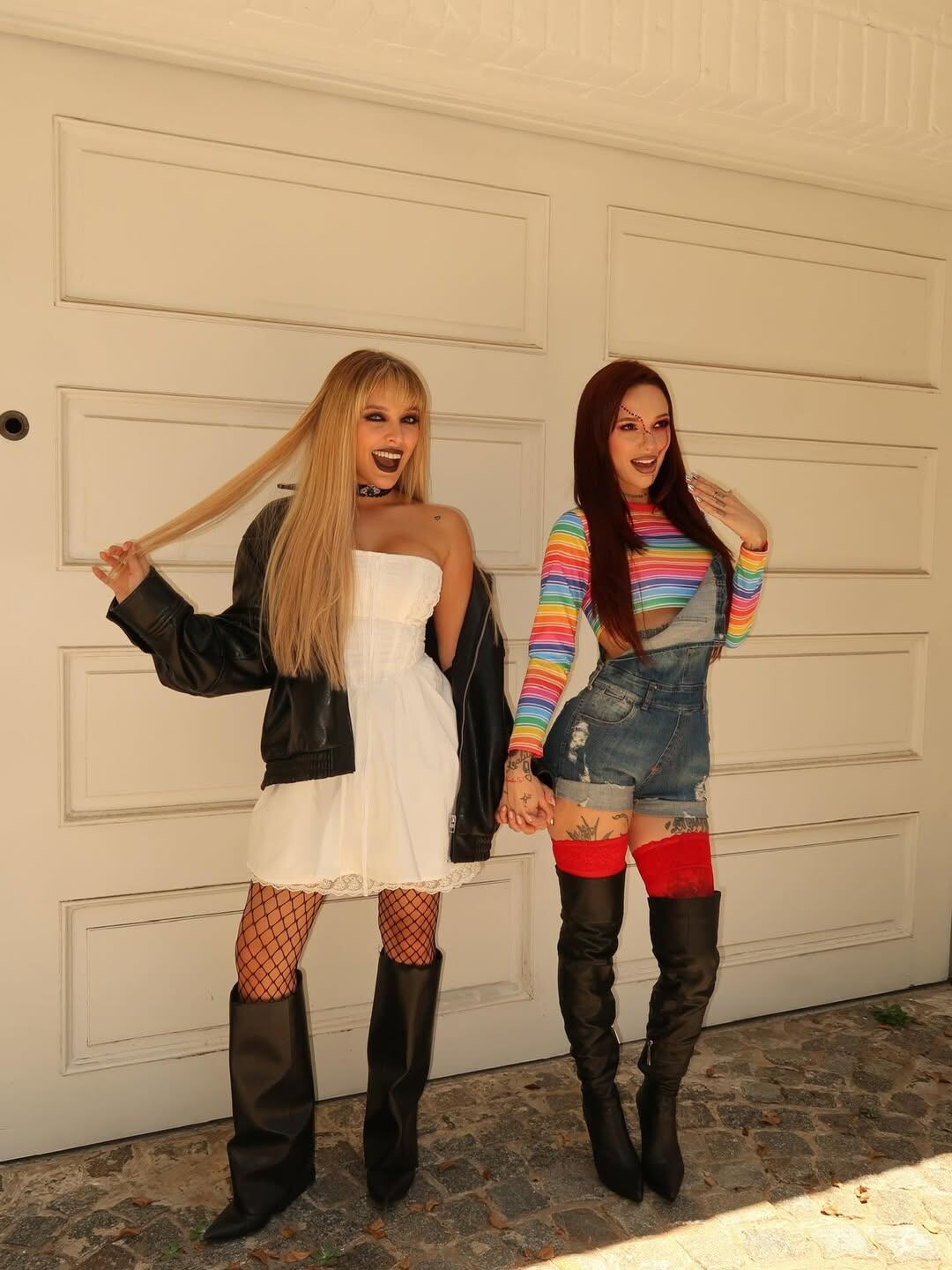 La Joaqui y La Reini revolucionaron Masterchef: el show de Chucky y su novia que descolocó a todos