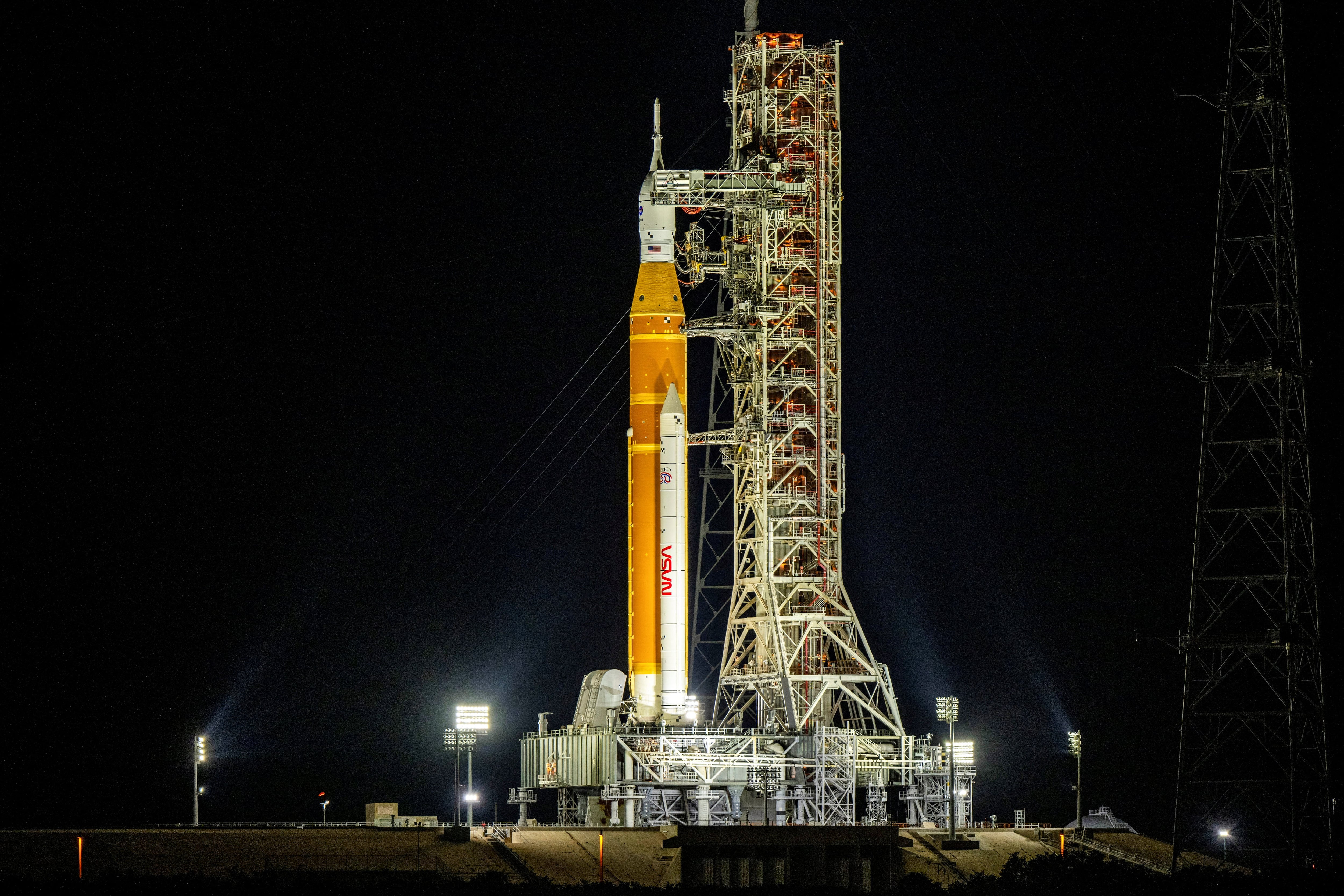 La NASA completó el ensayo general de Artemis II en Florida, un paso esencial para el regreso de astronautas a la órbita lunar tras cinco décadas (REUTERS/Steve Nesius)
