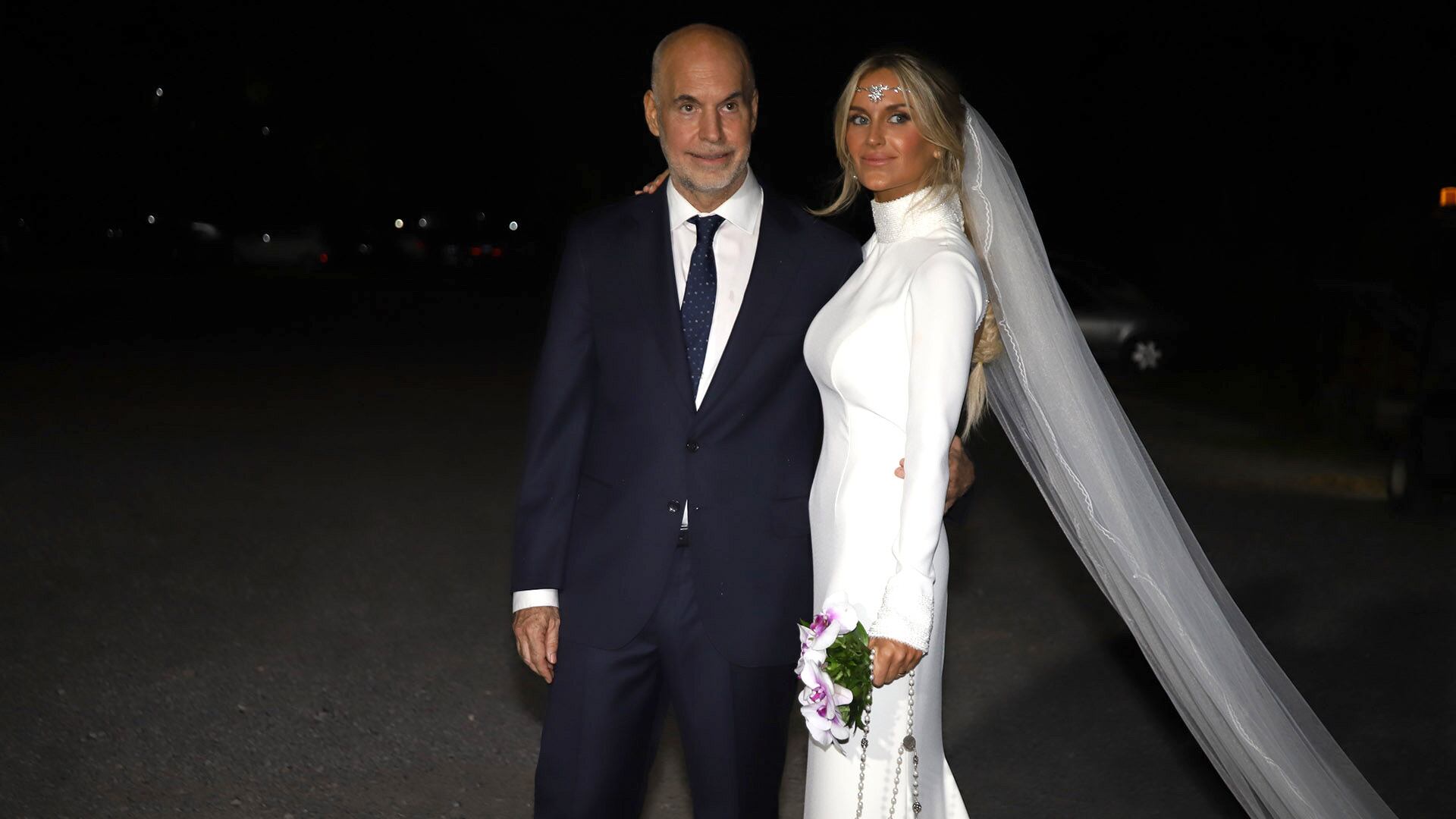 Milagros Maylin y Horacio Rodríguez Larreta se casaron en noviembre del año 2025 (RS Fotos)