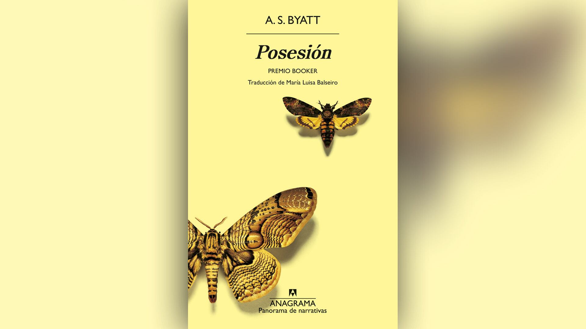 La novela 'Posesión' fue ganadora del Booker Prize en 1990