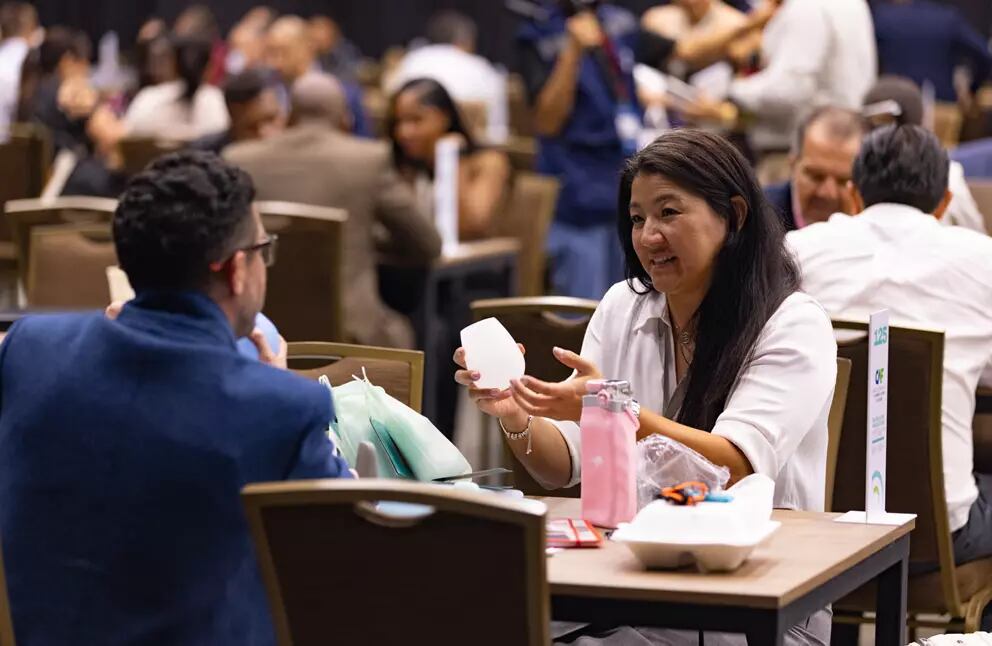 Más de 270 exportadores y 149 compradores de 34 países participaron en las reuniones empresariales realizadas en Ciudad de Panamá. Cortesía